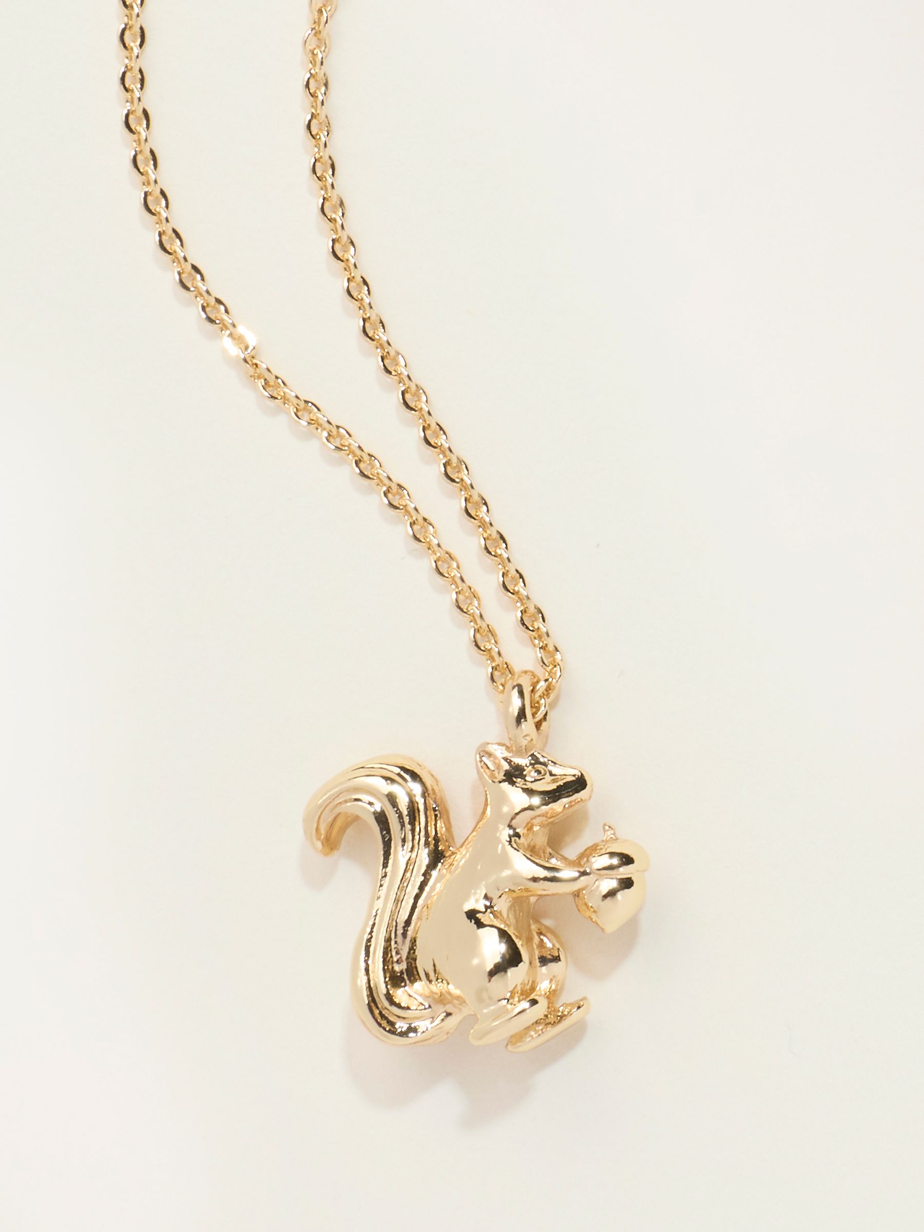 Squirrel Necklace in Gold Tone - Image 4 of 4