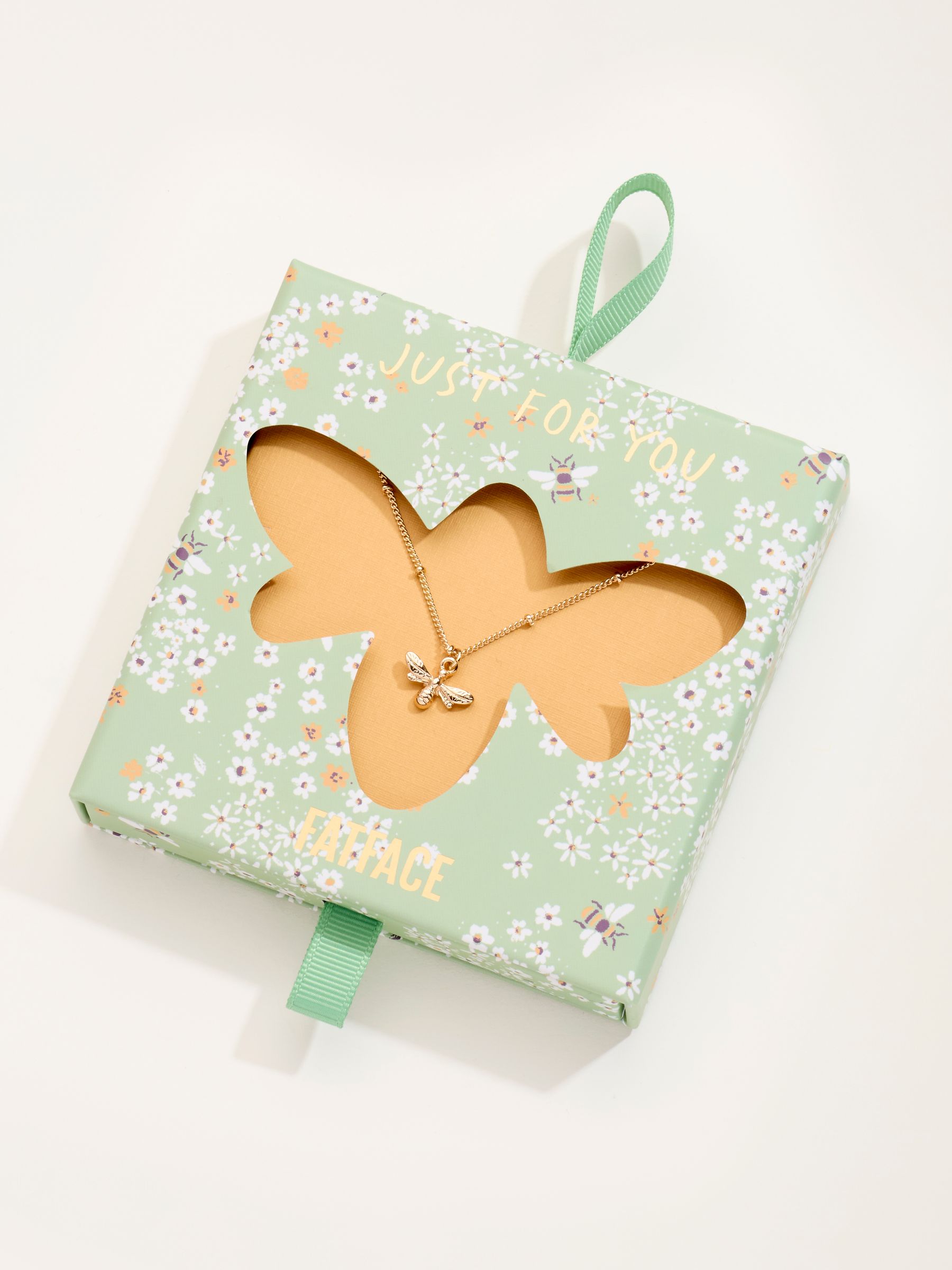 Gold Tone Bee Necklace Gift - Image 1 of 3