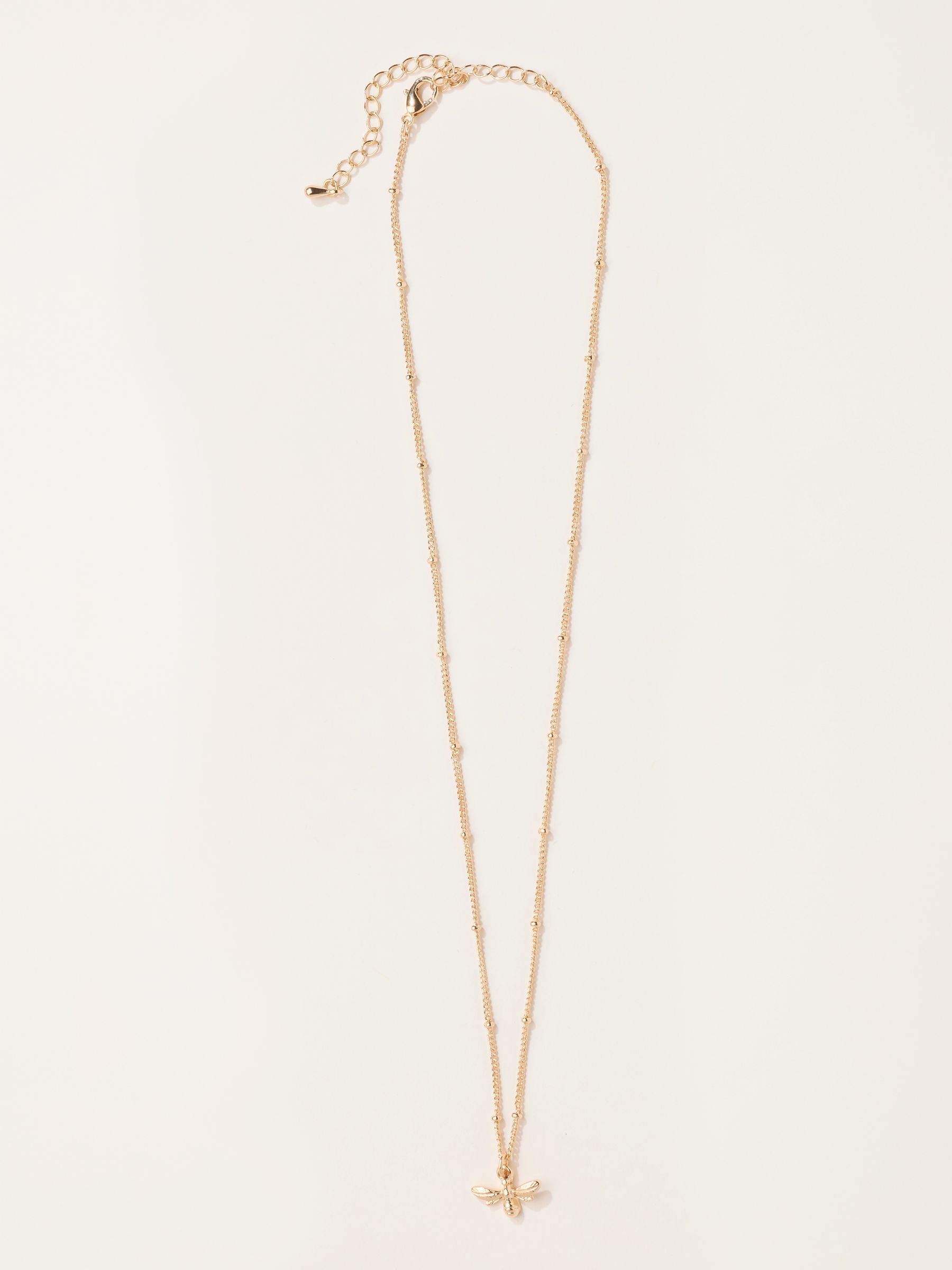 Gold Tone Bee Necklace Gift - Image 2 of 3 Gold Tone Bee Necklace Gift - Image 2 of 3