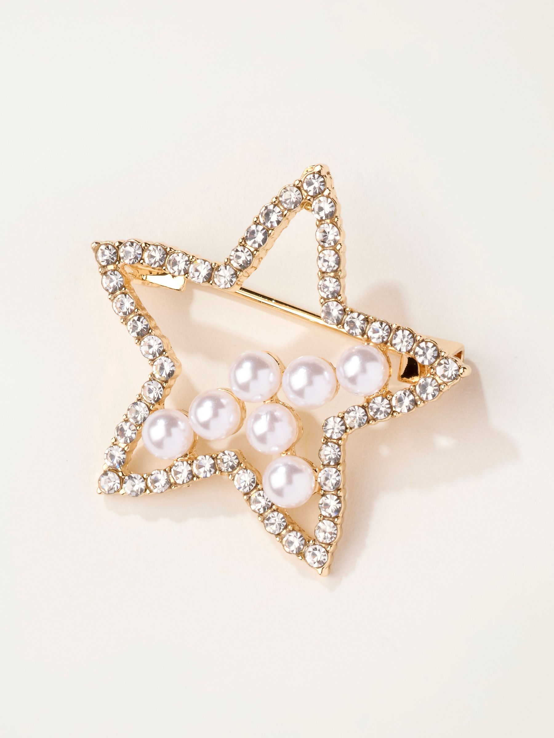 Gold Tone Star Brooch - Image 1 of 2