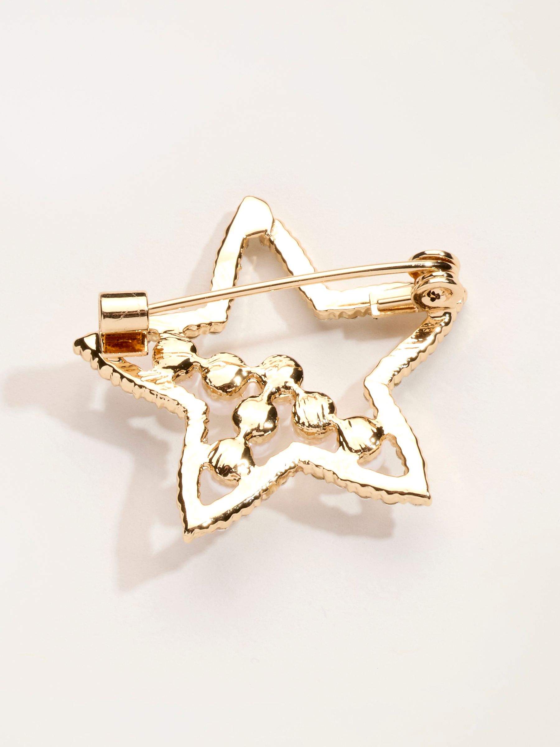 Gold Tone Star Brooch - Image 2 of 2