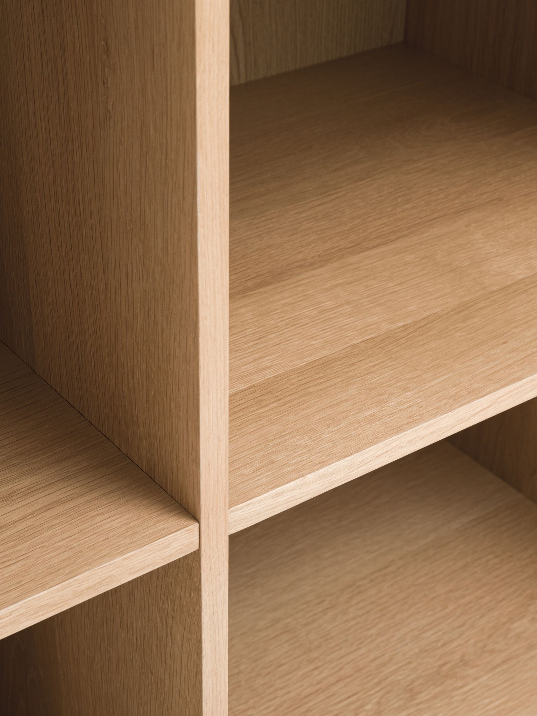 La Redoute Intérieurs Oak Senssia Modular Bookcase in Oak with 4 Doors - Image 5 of 6