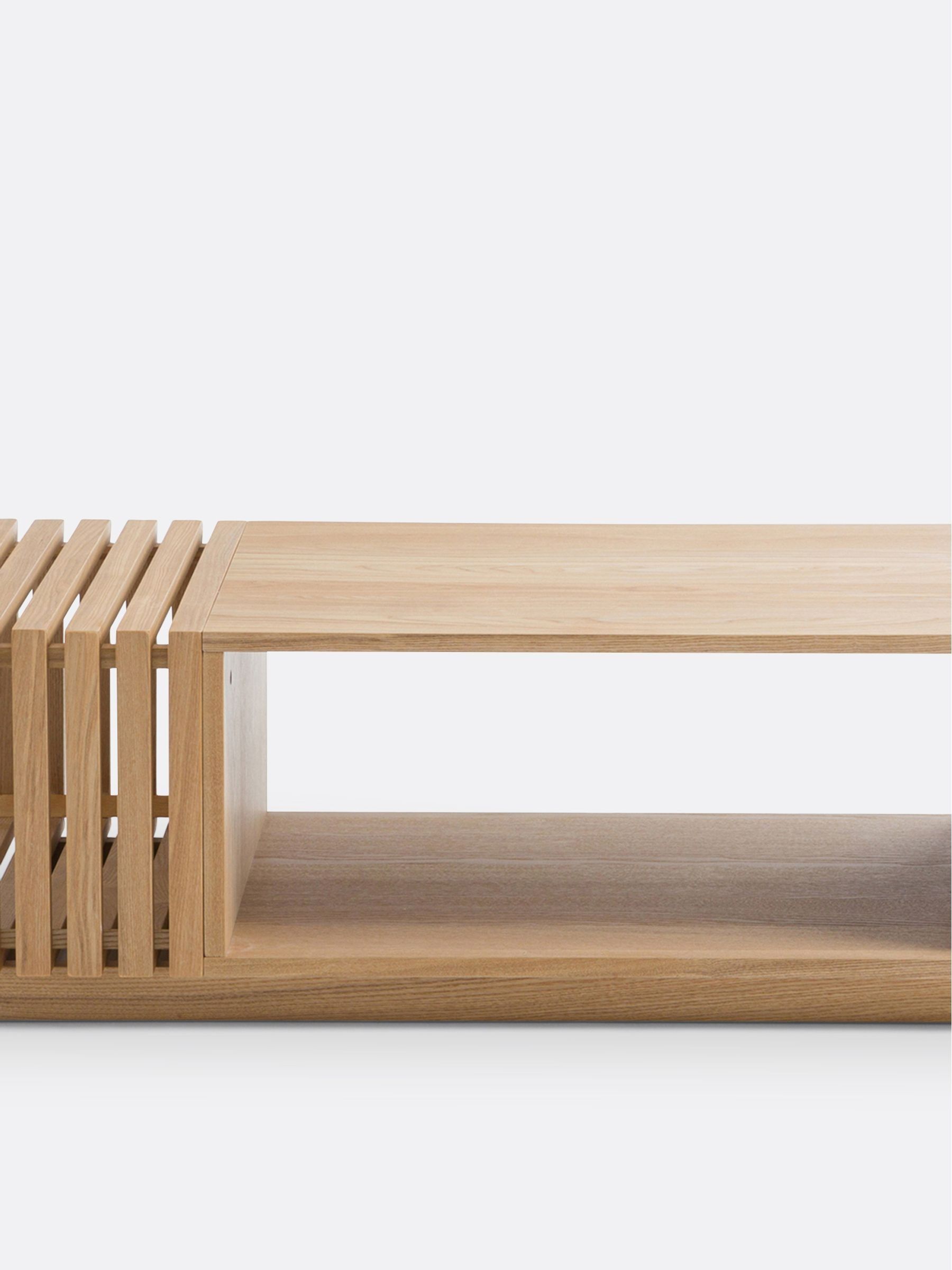 La Redoute Intérieurs Natural Theonie Ash Coffee Table - Image 3 of 5