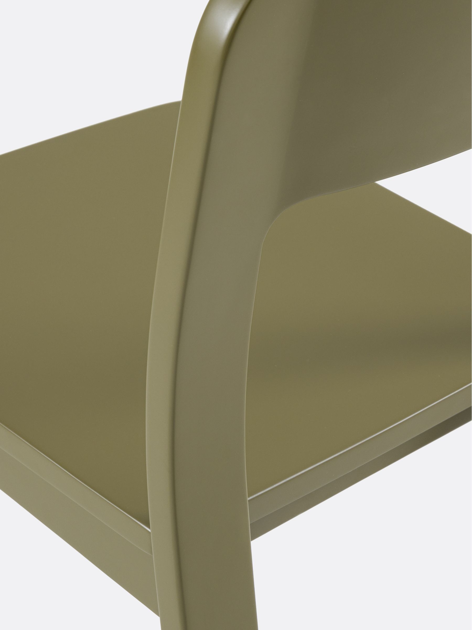 La Redoute Intérieurs Set of 2 Khaki Talet Solid Oak Chairs - Image 2 of 3