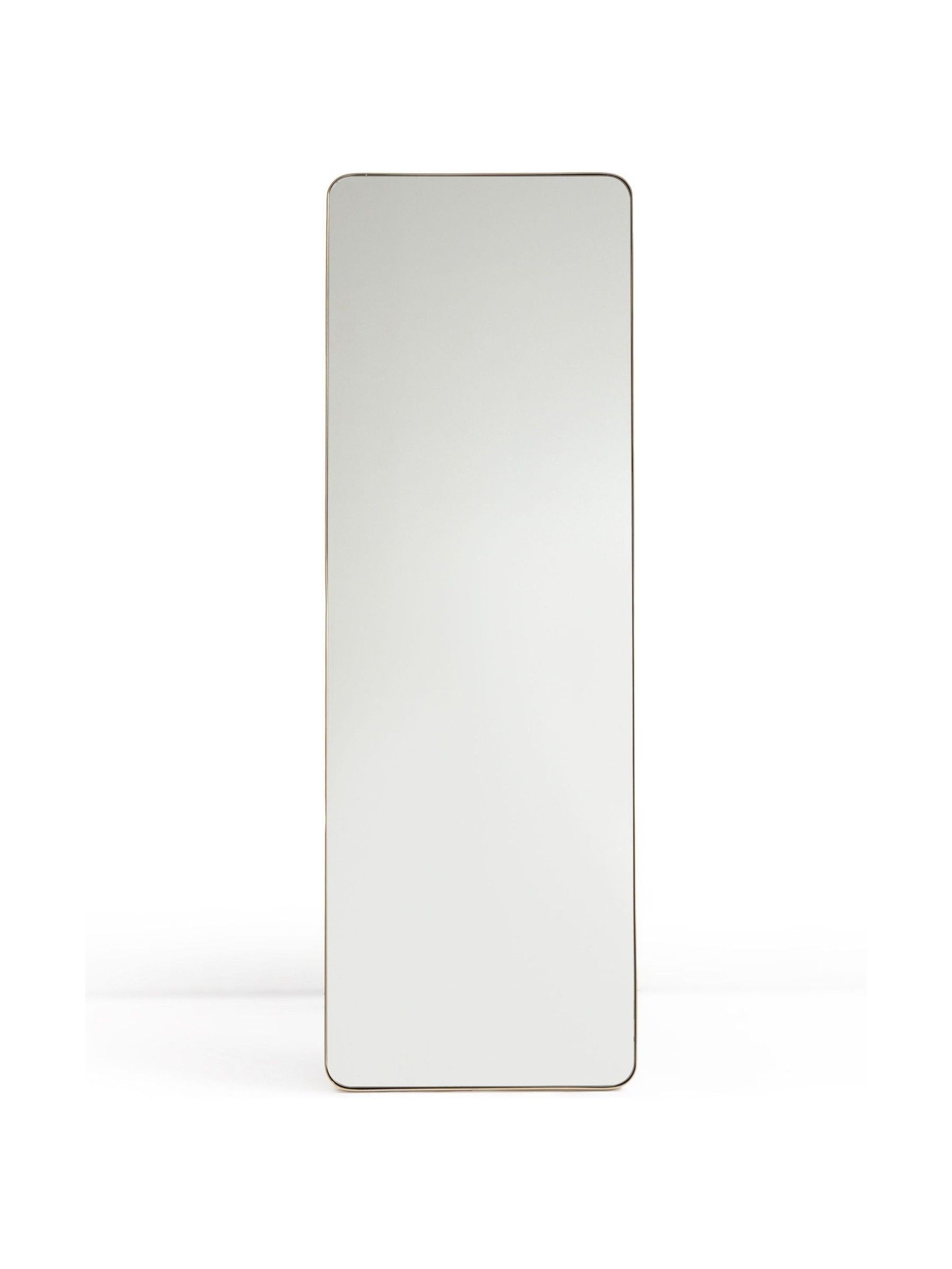 La Redoute Intérieurs Brass Iodus 50 x 150cm Standing Psyche Mirror - Image 2 of 5