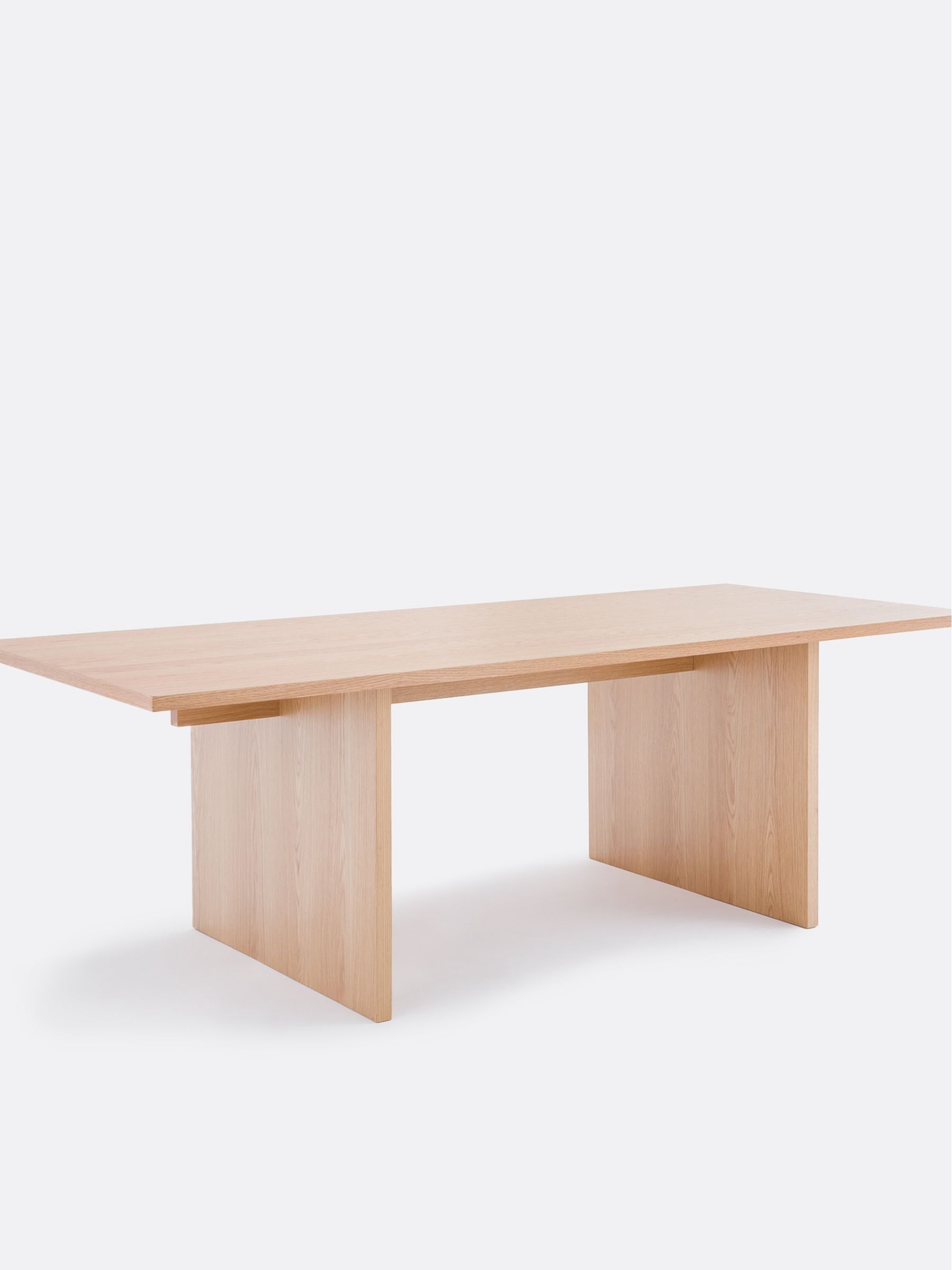 La Redoute Intérieurs Oak Deling 8 Seater Rectangular Dining Table - Image 2 of 5