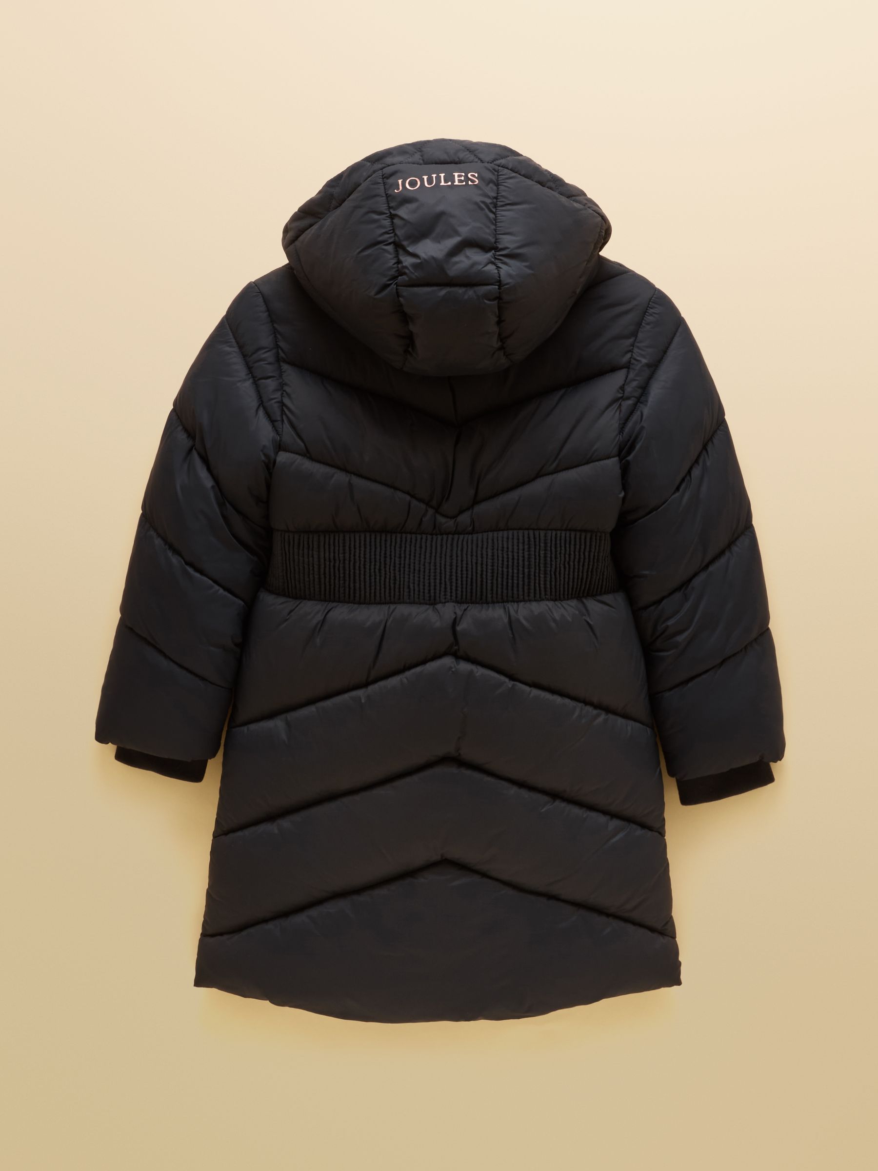 Girls' Chloe Navy Blue Showerproof Padded Coat - Image 2 of 4