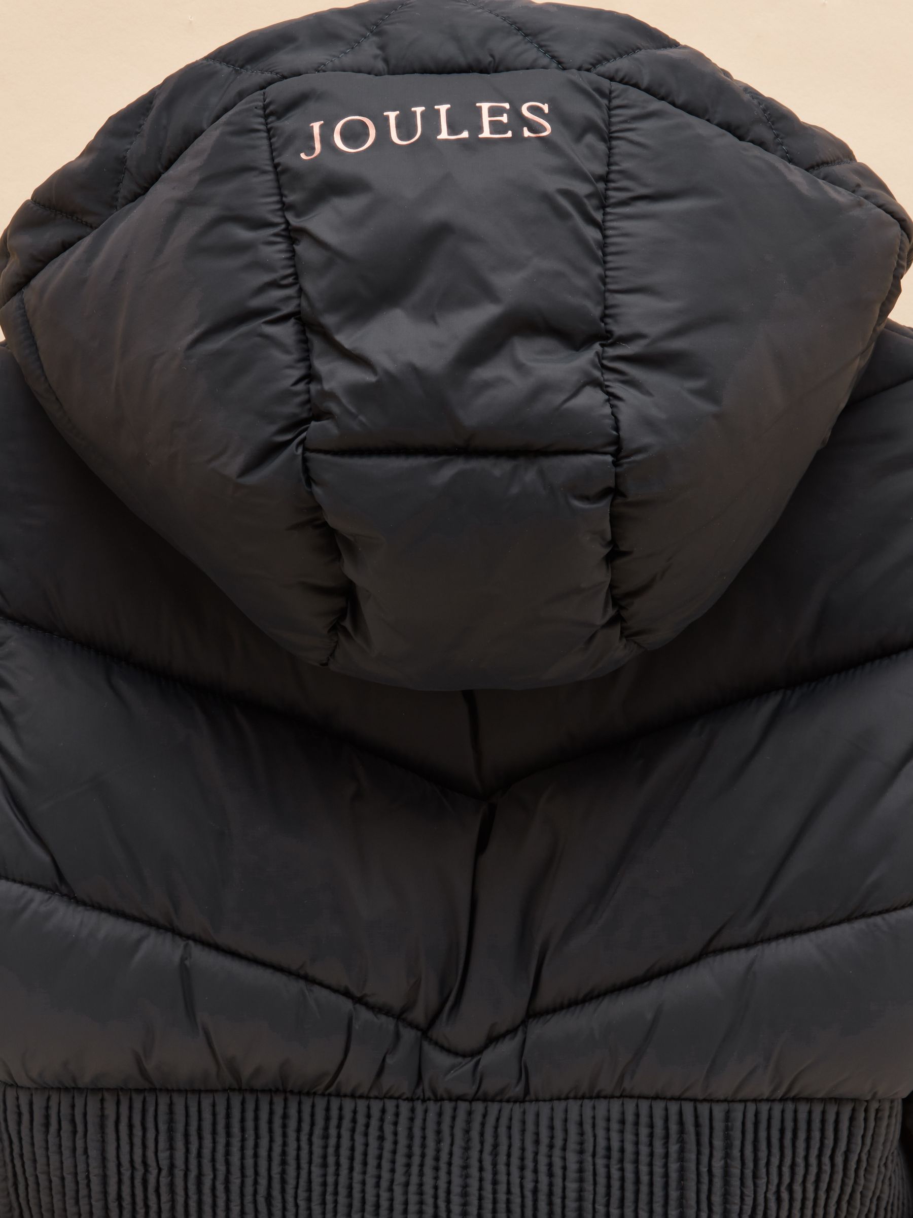 Girls' Chloe Navy Blue Showerproof Padded Coat - Image 4 of 4