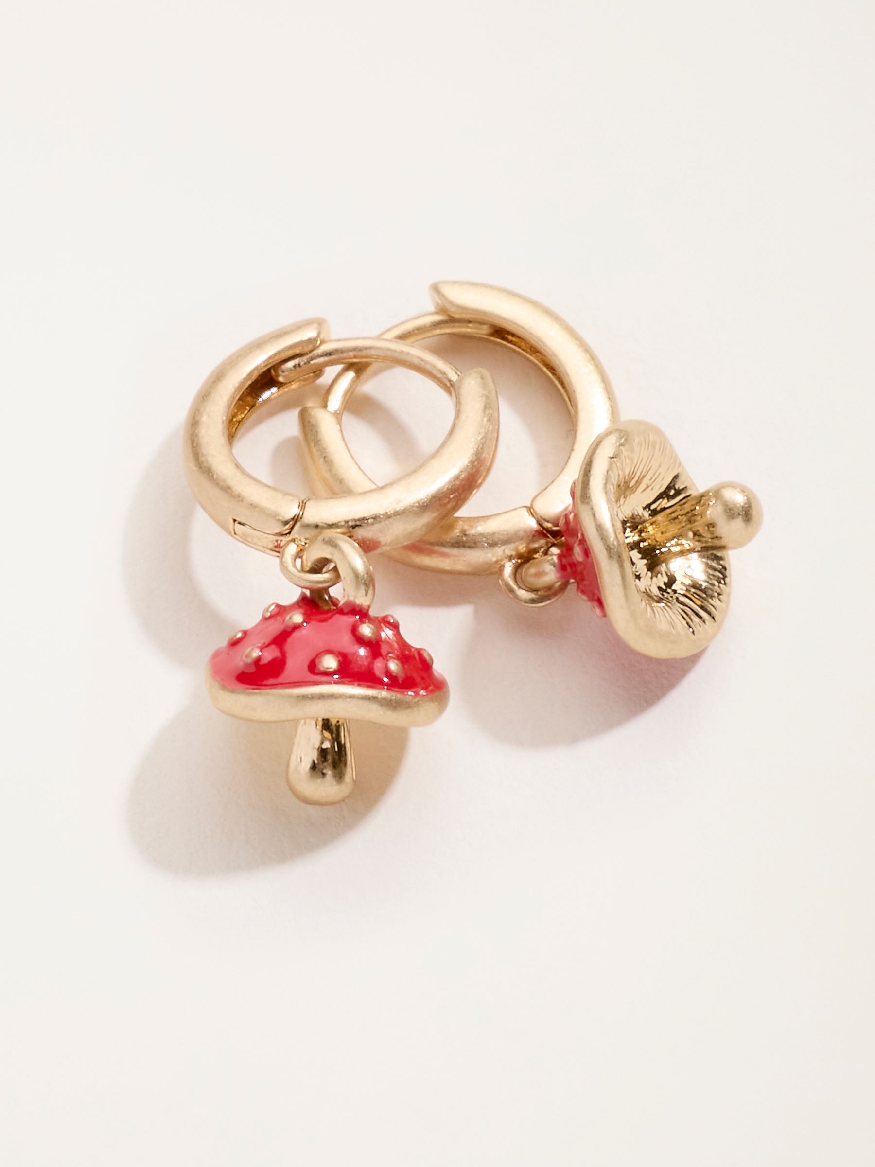 V&A | FatFace Red Toadstool Earrings - Image 2 of 2 V&A | FatFace Red Toadstool Earrings - Image 2 of 2