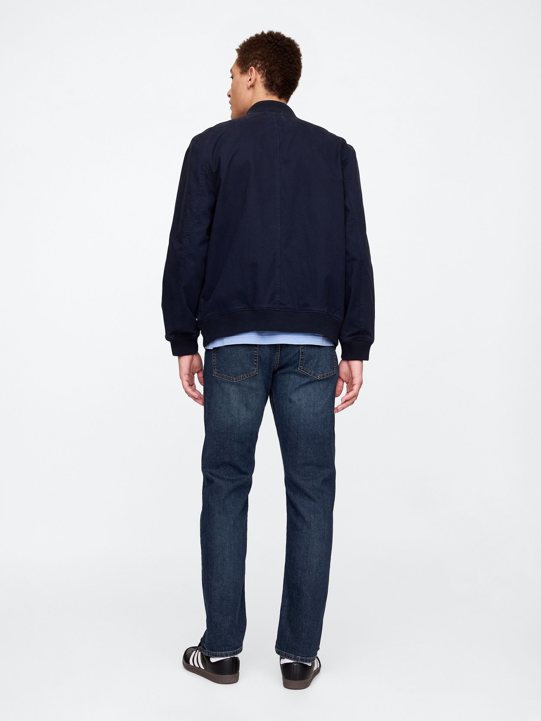 Dark Indigo Straight Jeans - Image 2 of 7