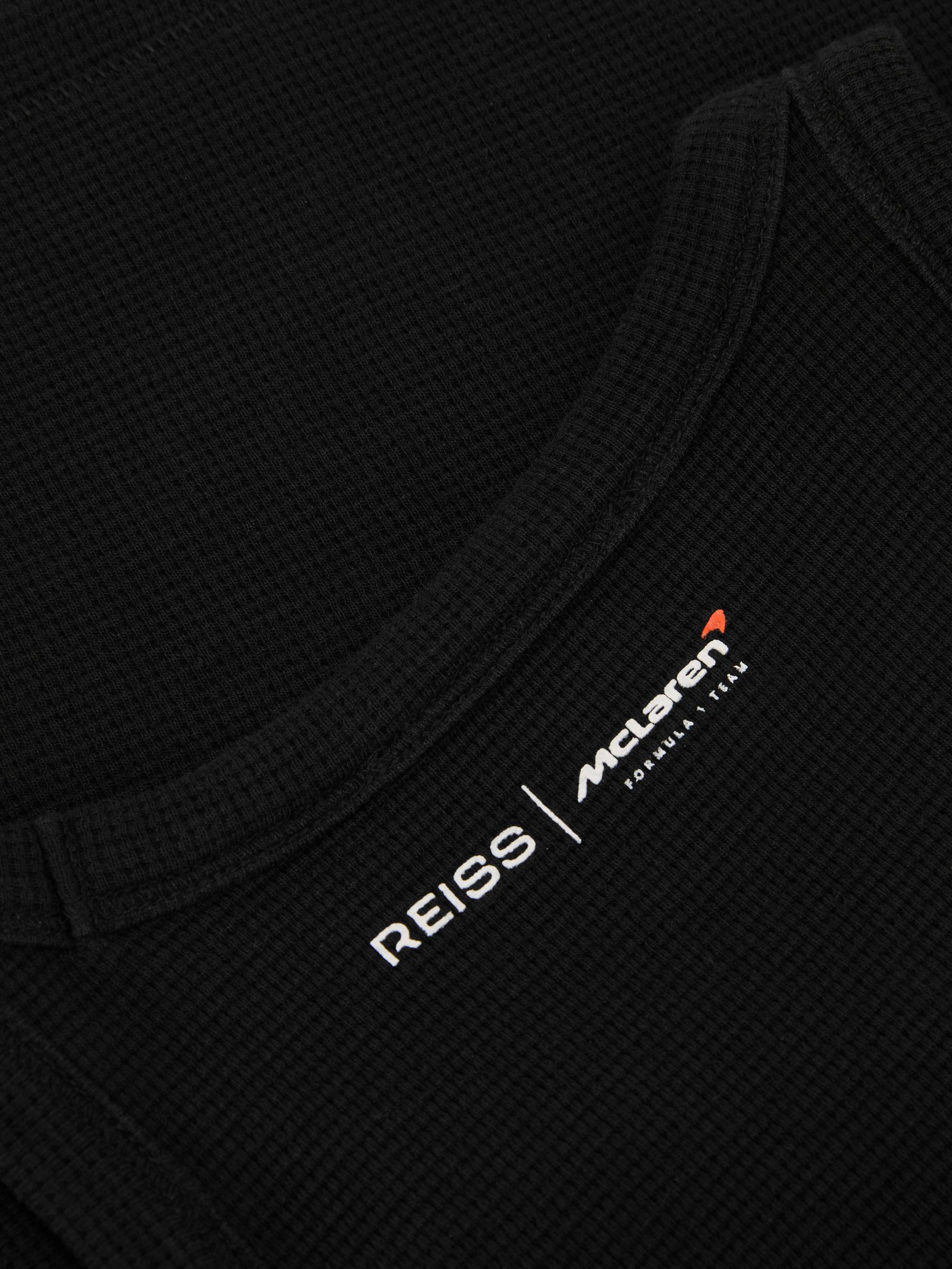 McLaren Racing Speedmark Waffle Vest in Black - image 5
