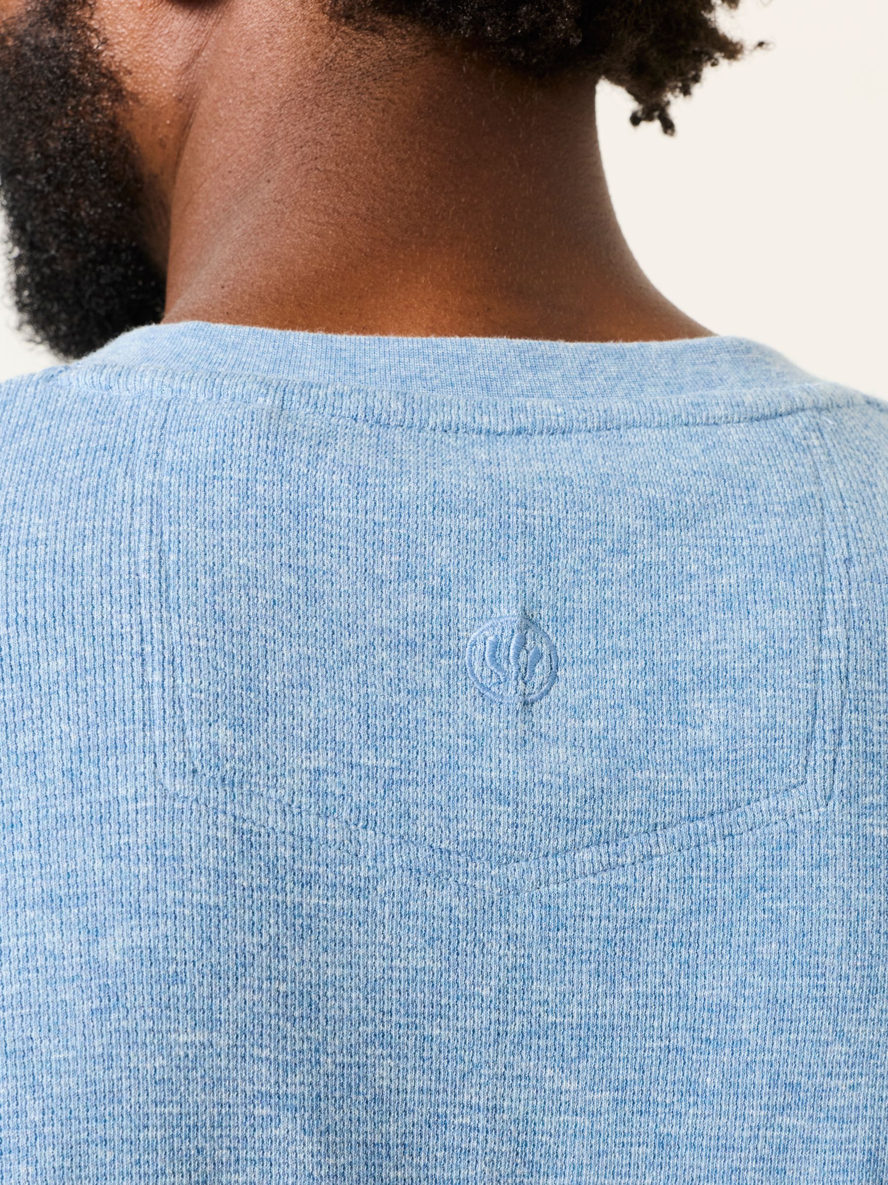 Light Blue Kemp Henley Pyjamas - Image 3 of 7