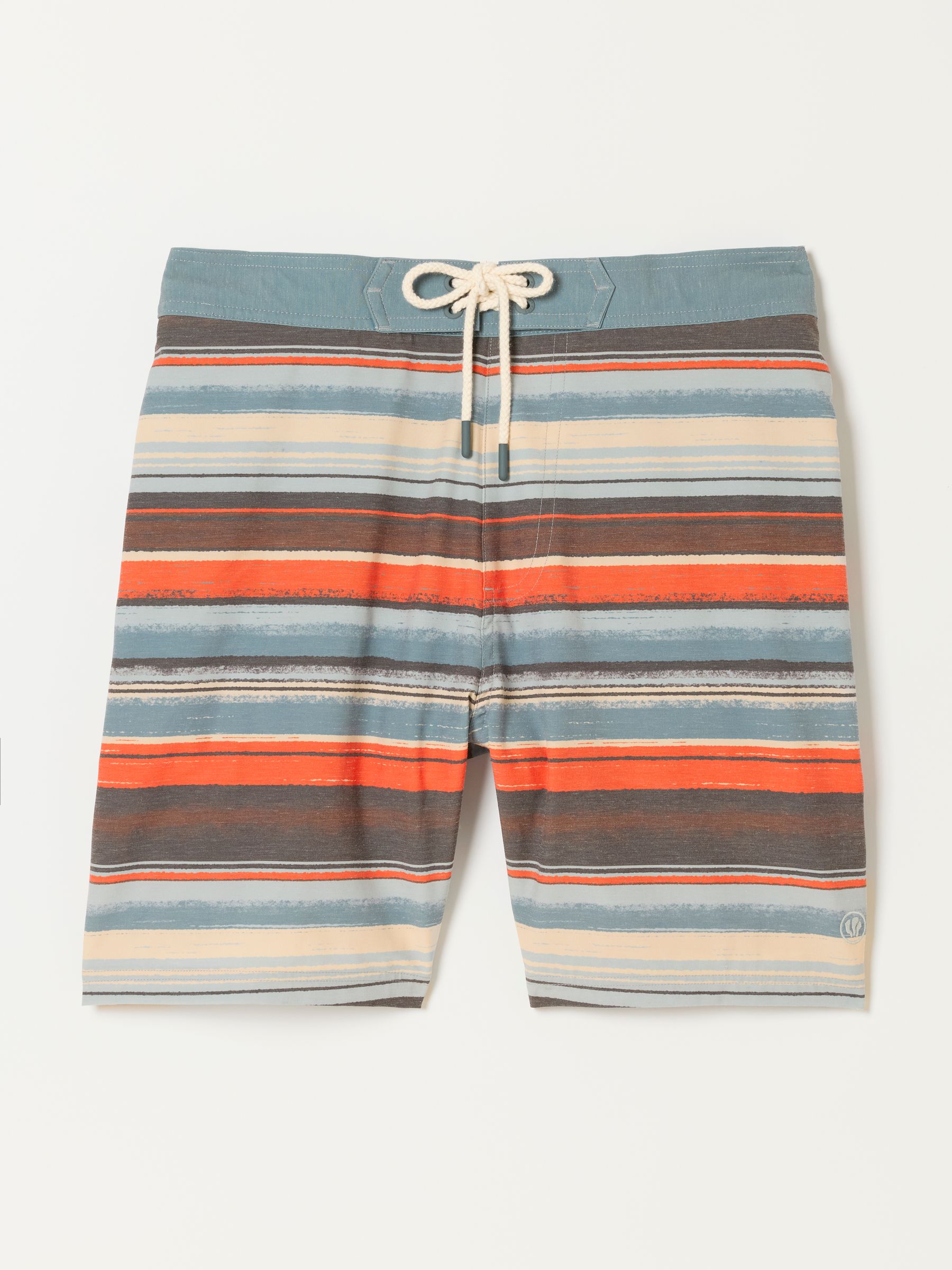Orange Stripe Board Shorts - Image 5 of 5