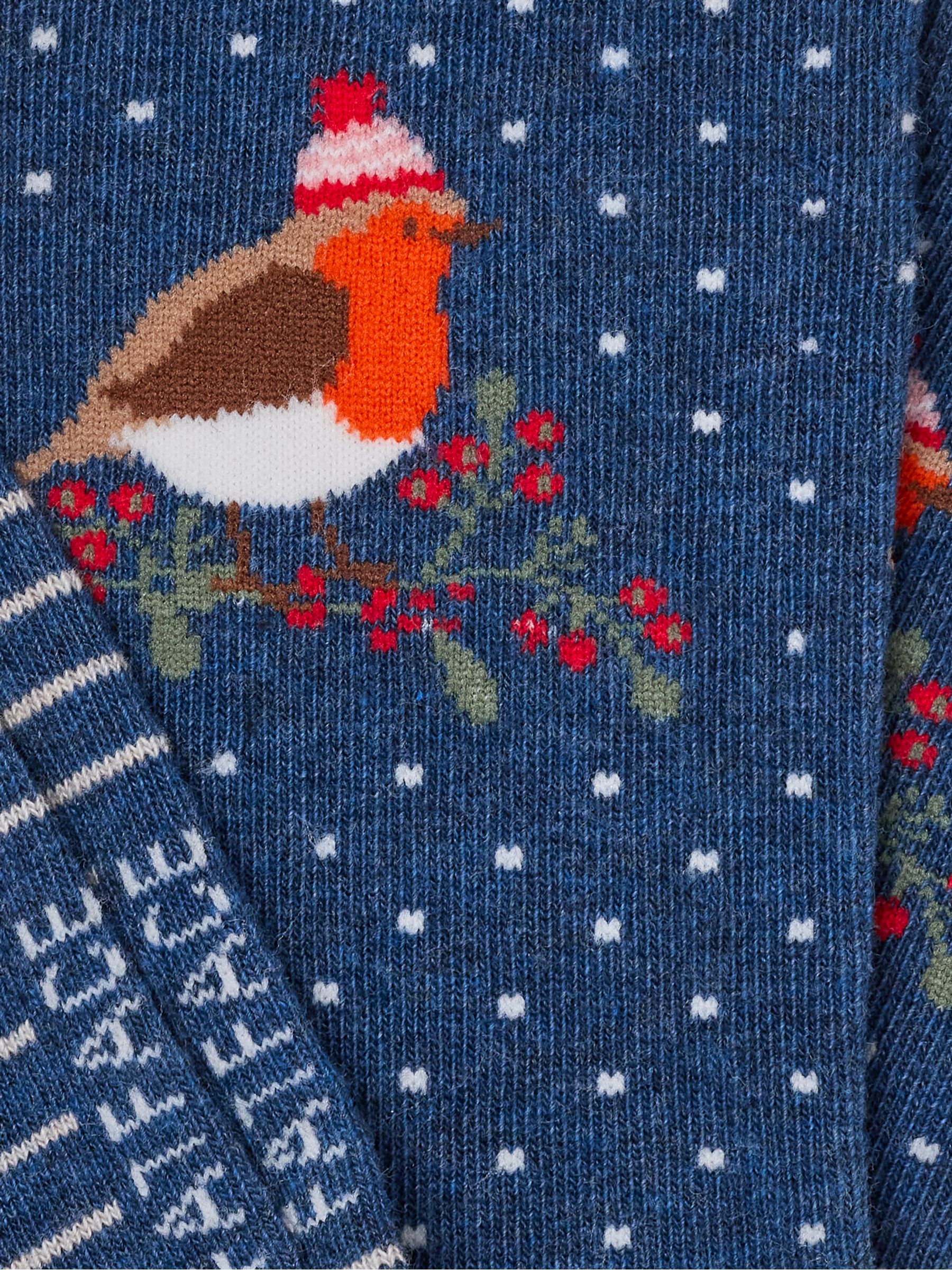 Navy Robin Socks - Image 2 of 2 Navy Robin Socks - Image 2 of 2