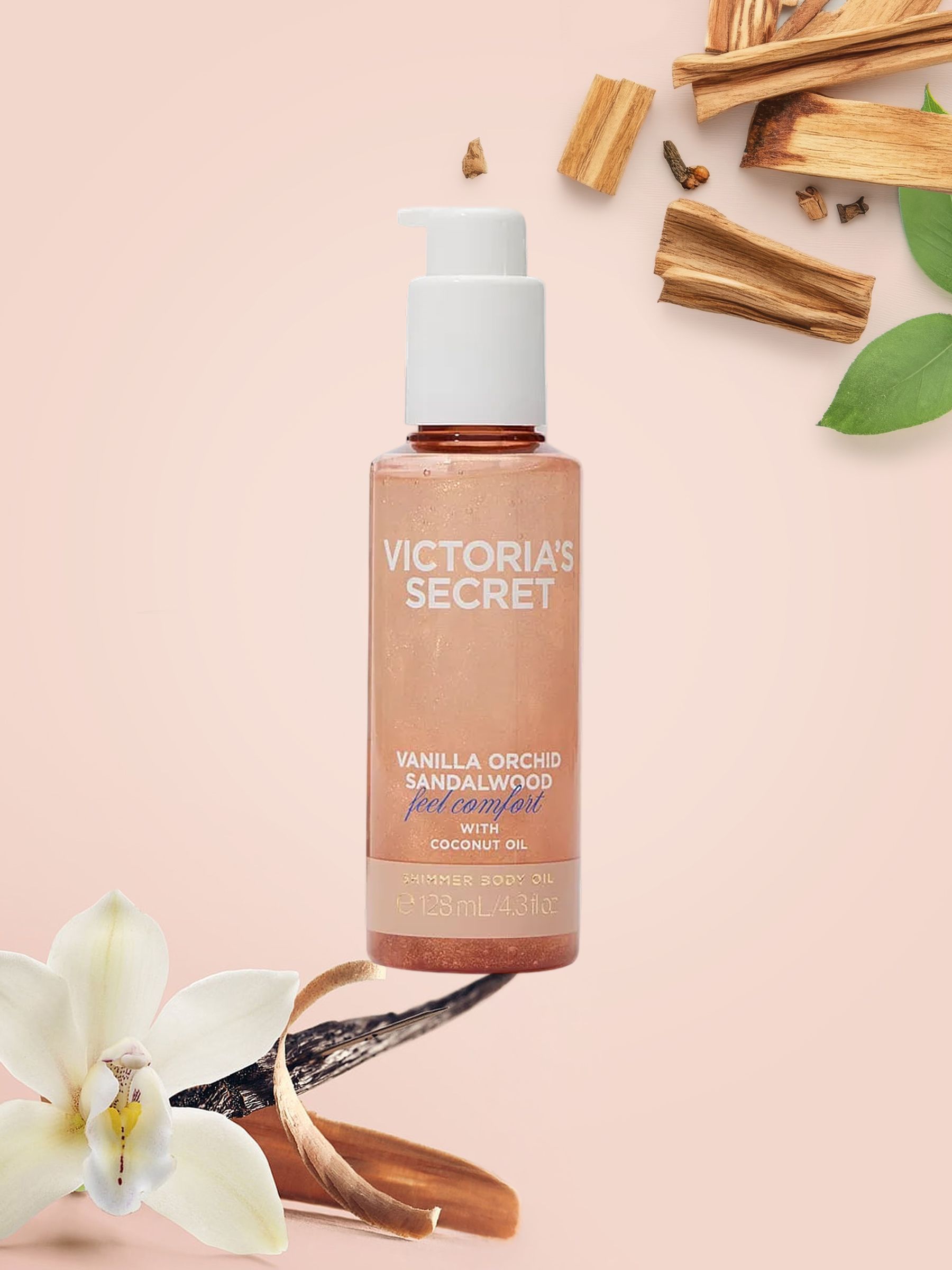 Vanilla Orchid Sandalwood Shimmer Body Oil - Image 1 of 2