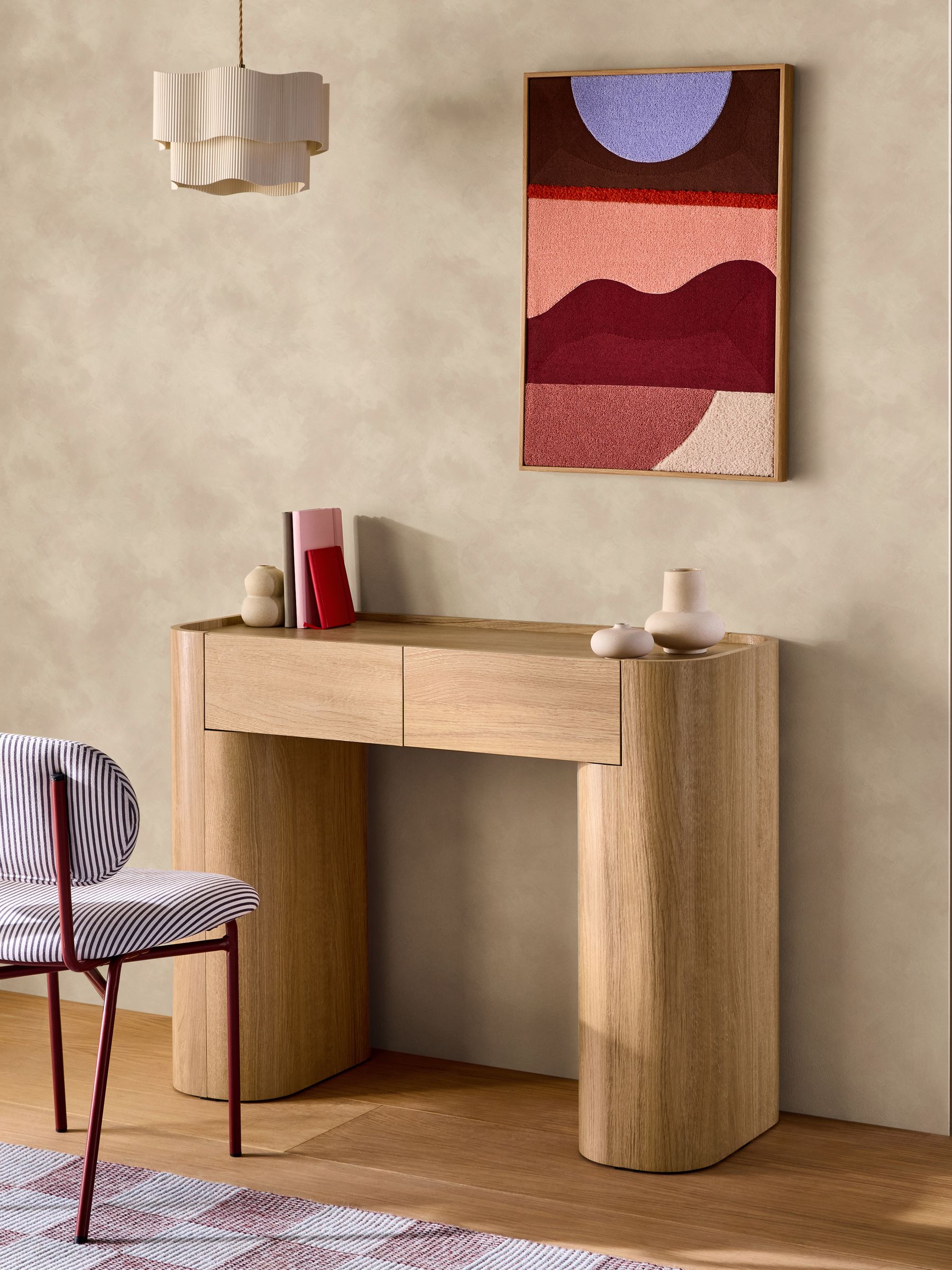 Shae 10M Wallpaper in Ecru Limewash - Image 4 of 4