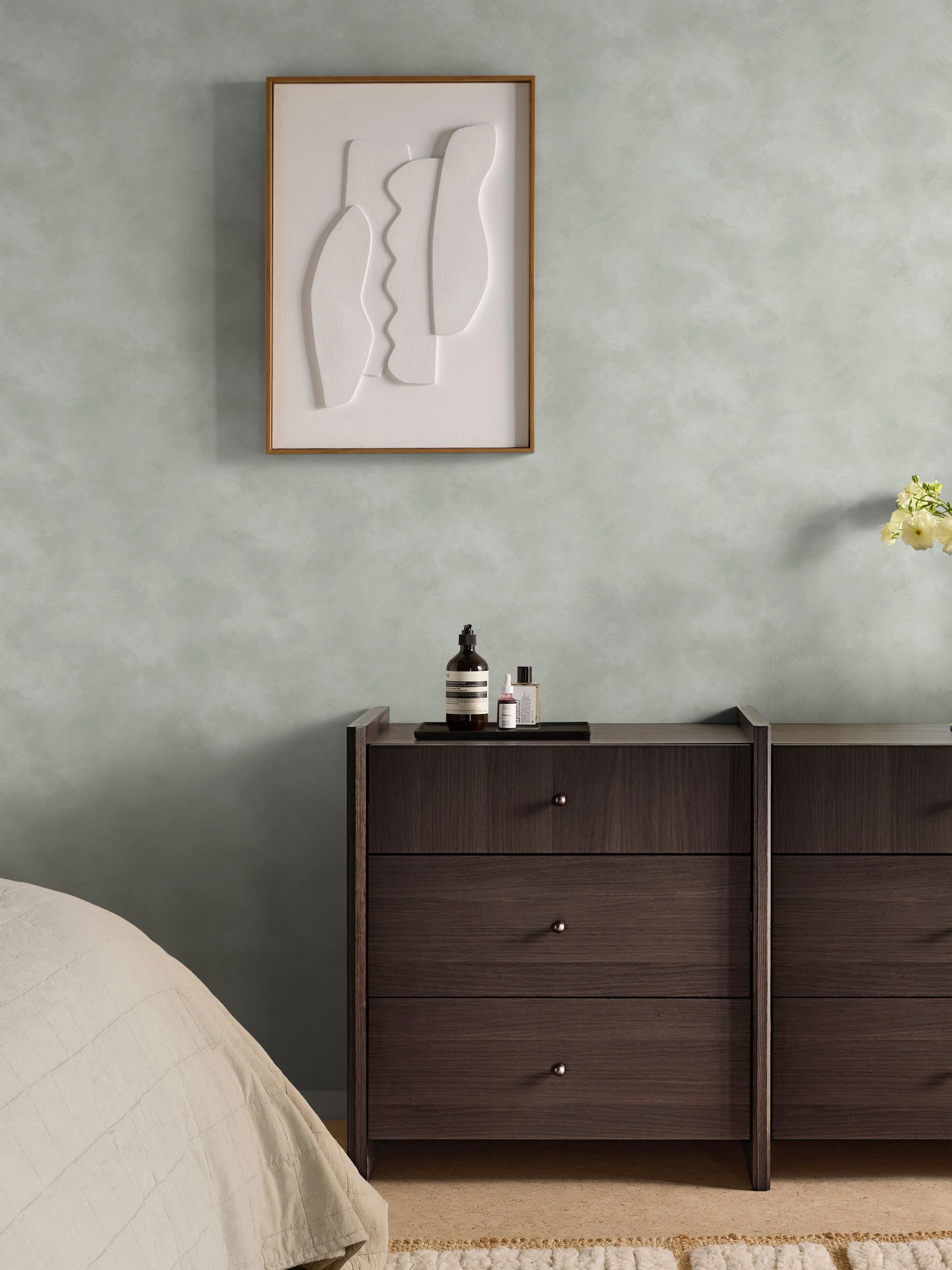 Shae 10M Wallpaper in Sage Limewash - Image 1 of 4