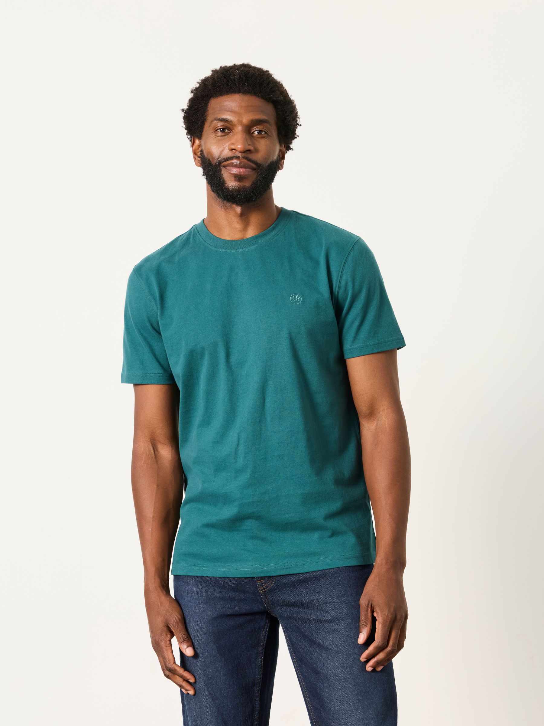 3 Pack Teal Blue Short Sleeve T-Shirt - Image 3 of 7