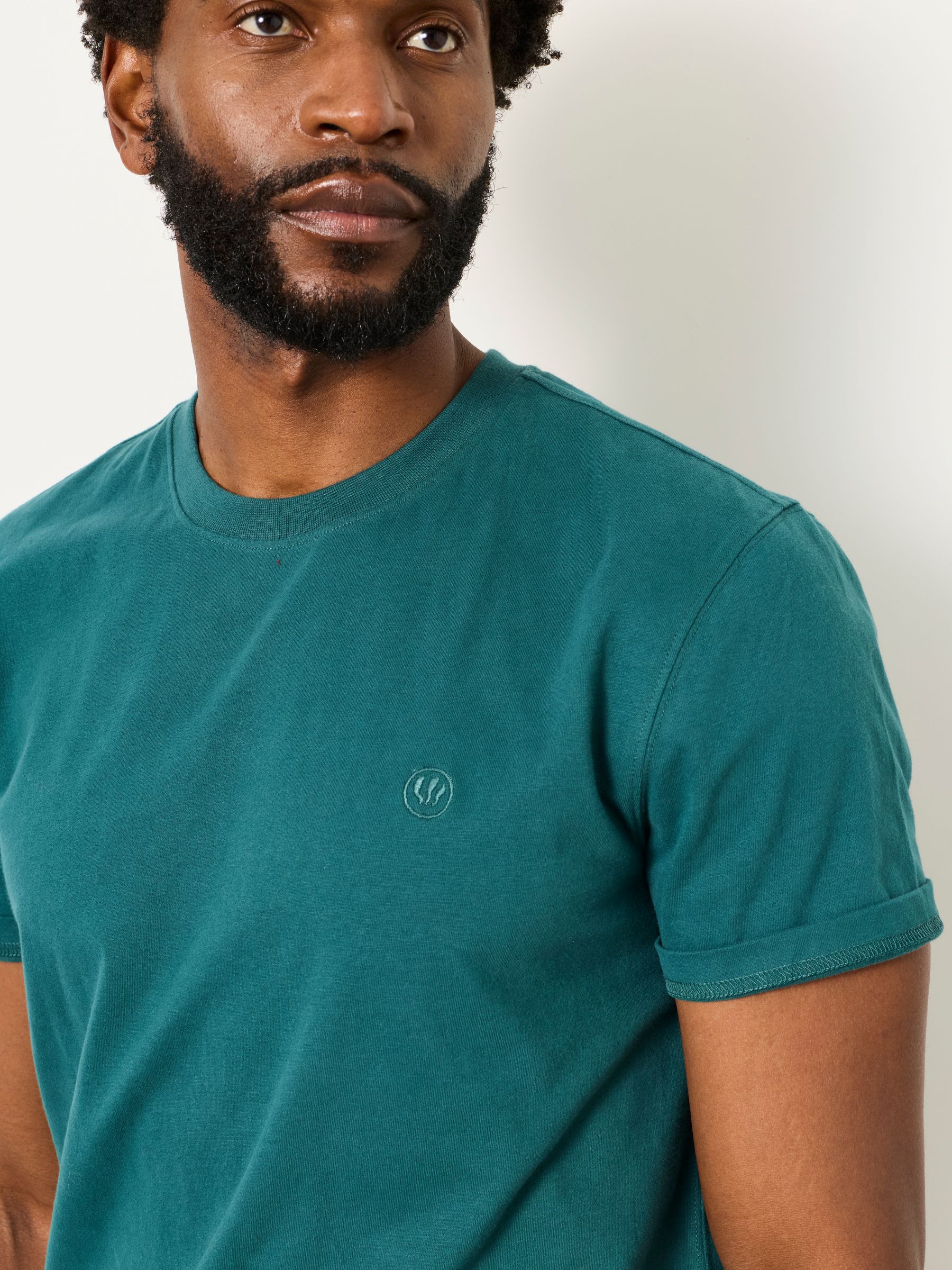 3 Pack Teal Blue Short Sleeve T-Shirt - Image 7 of 7 3 Pack Teal Blue Short Sleeve T-Shirt - Image 7 of 7