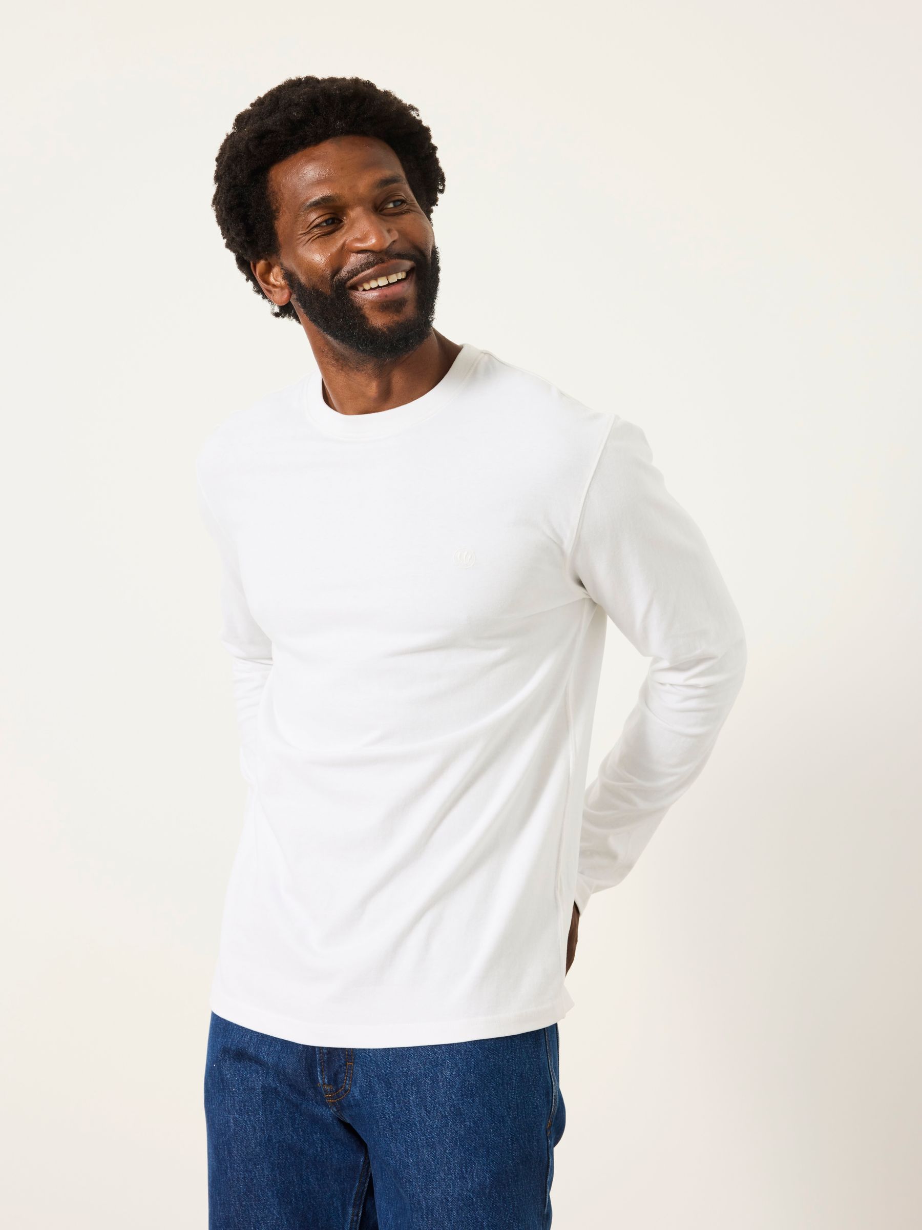 3 Pack Black/Teal/White Long Sleeve T-Shirt - Image 5 of 8