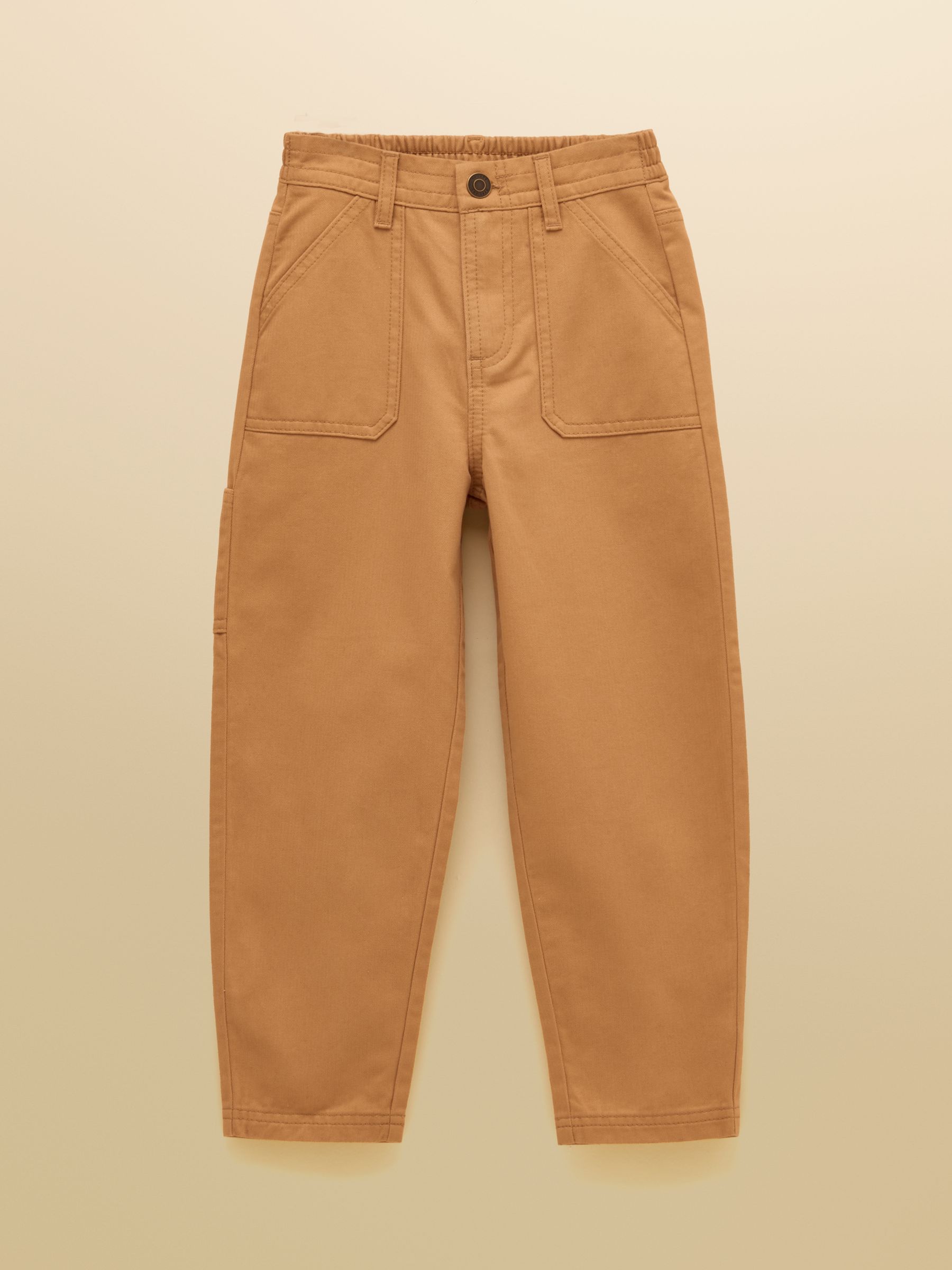 Boys' Felix Tan Brown Carpenter Trousers - Image 2 of 5