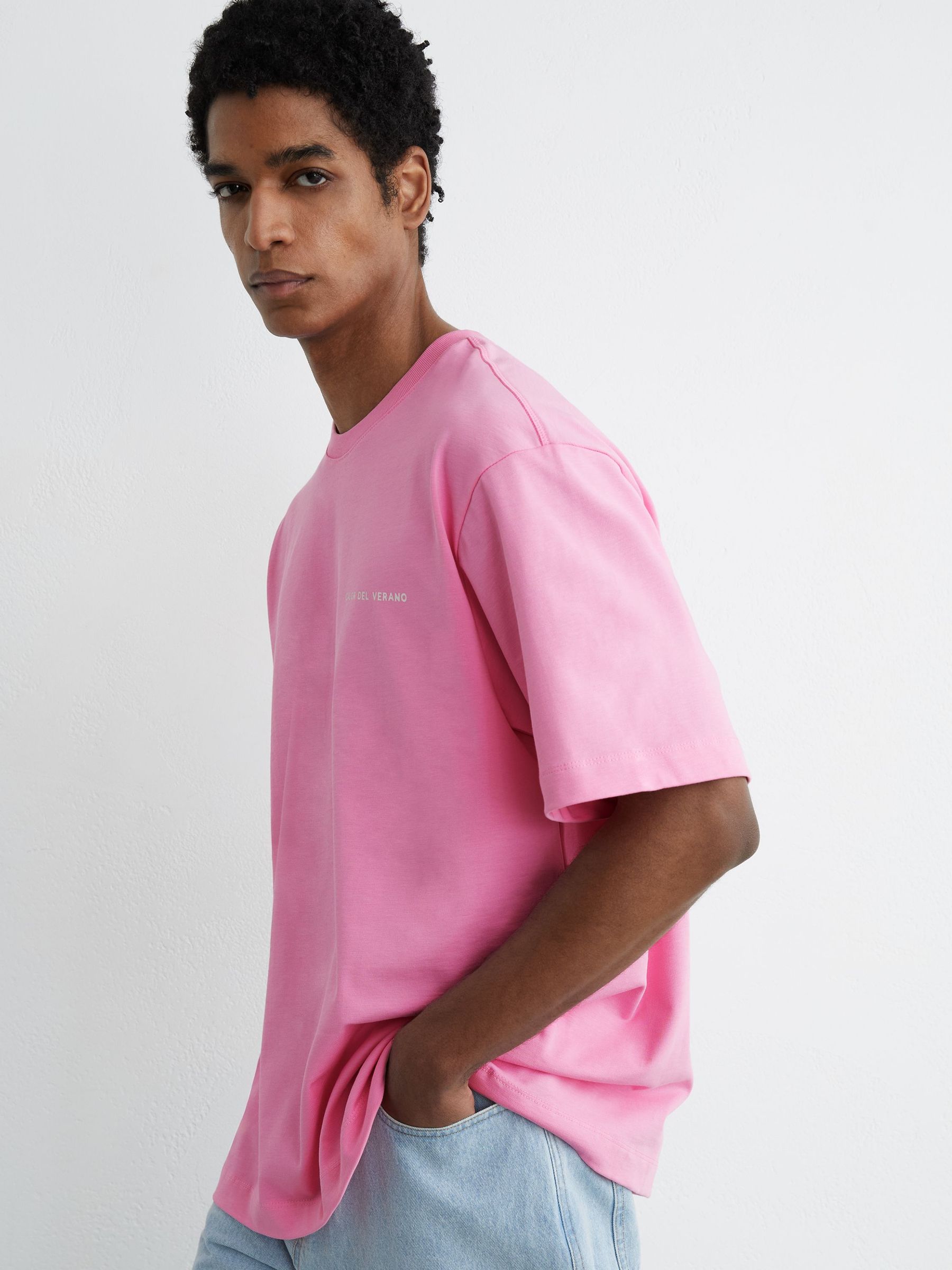 T-Shirt in Pink - Image 1 of 7