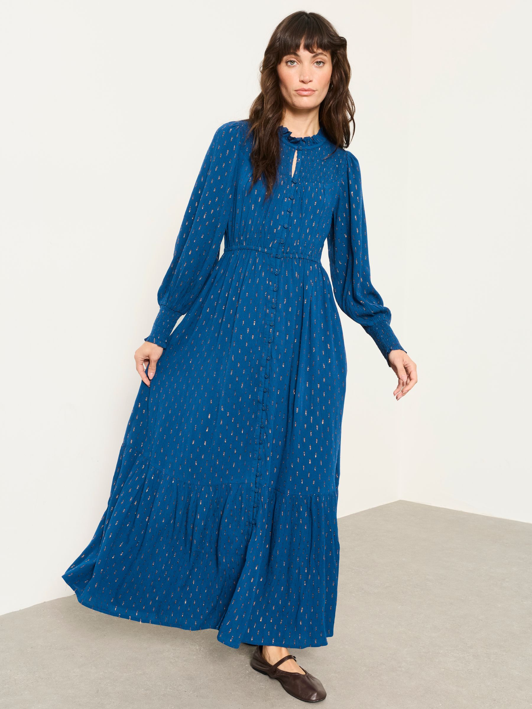 Isabella Teal Blue Petite Maxi Dress - Image 1 of 6 Isabella Teal Blue Petite Maxi Dress - Image 1 of 6