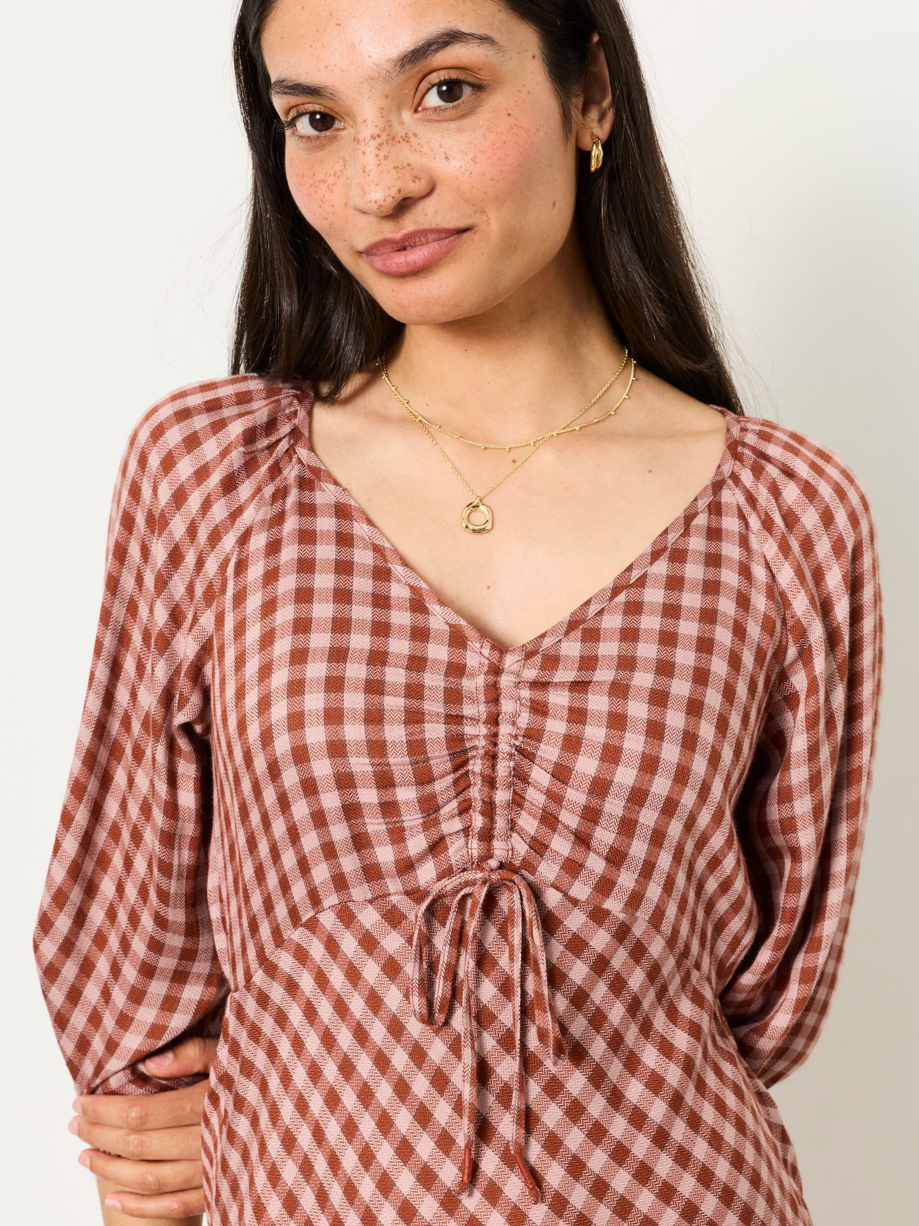 Rose Pink Petite Phoebe Midaxi Dress - Image 5 of 6