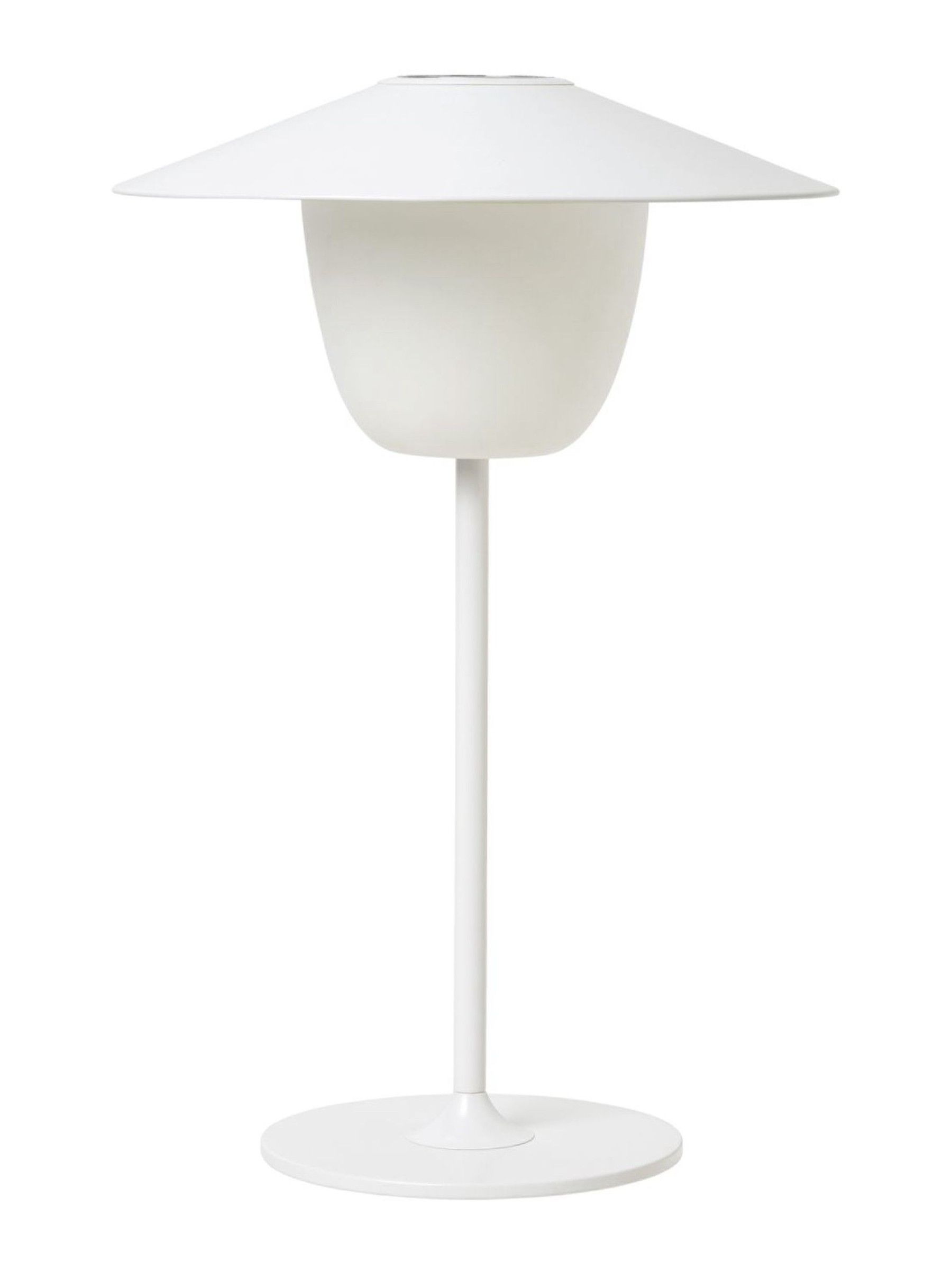 White Portable LED Table Lamp - Image 1 of 6