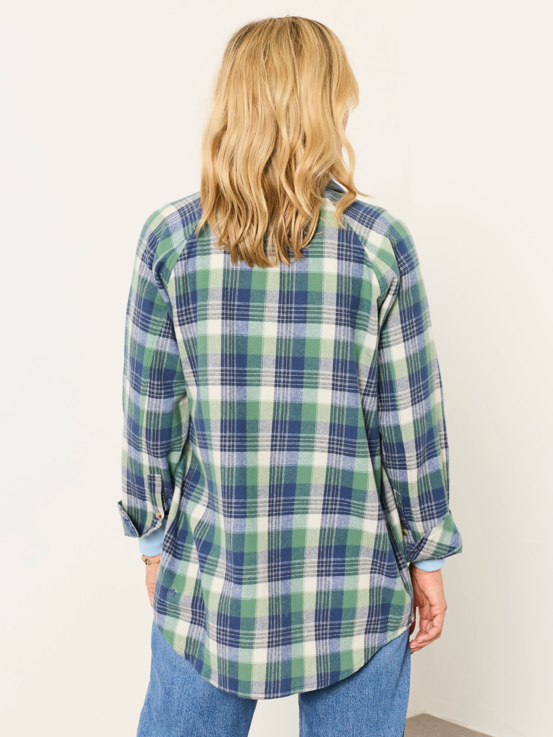 Bessie Green Petite Check Shirt - Image 2 of 6