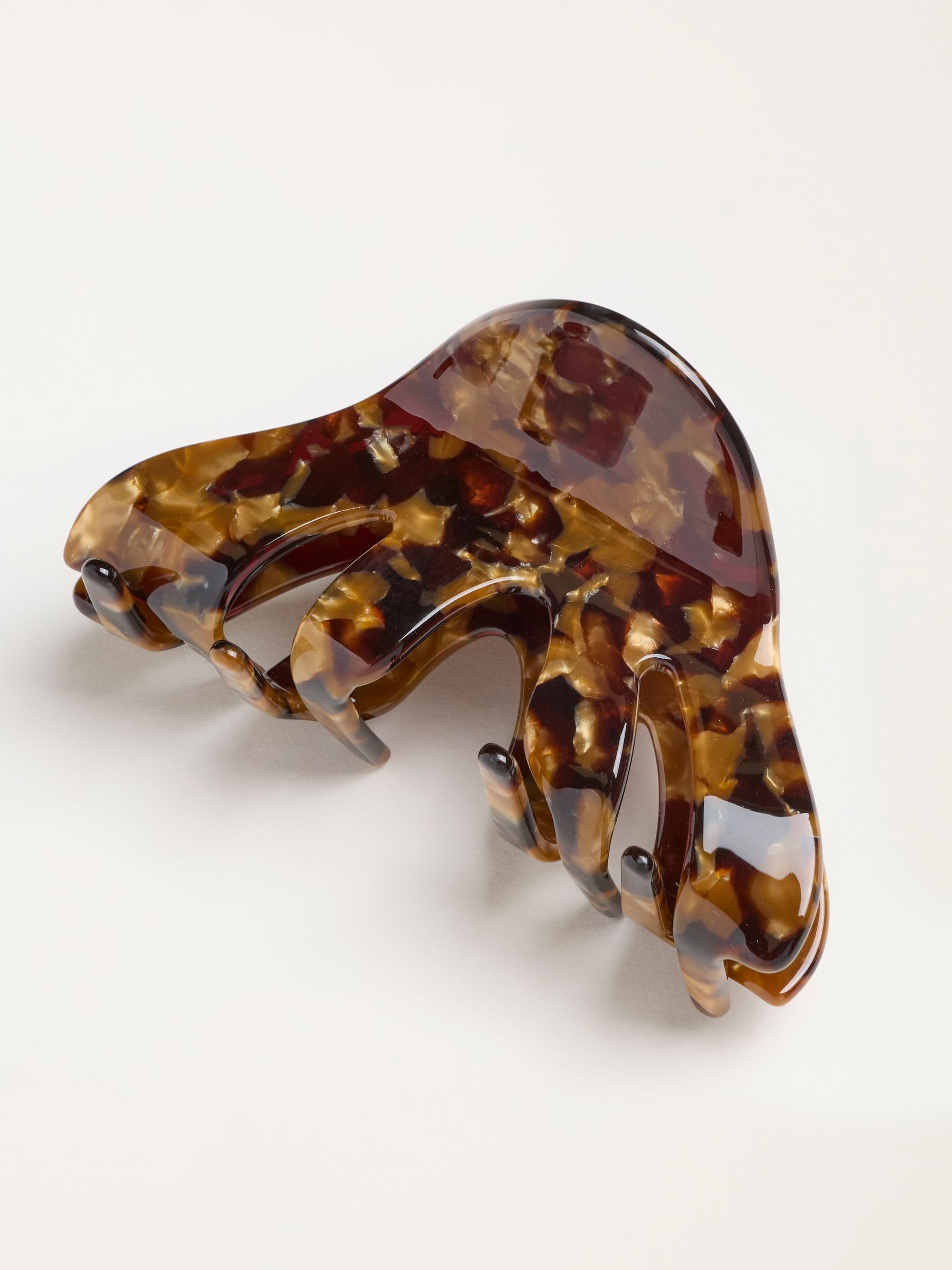 Tortoiseshell Brown Claw Clip - Image 1 of 2