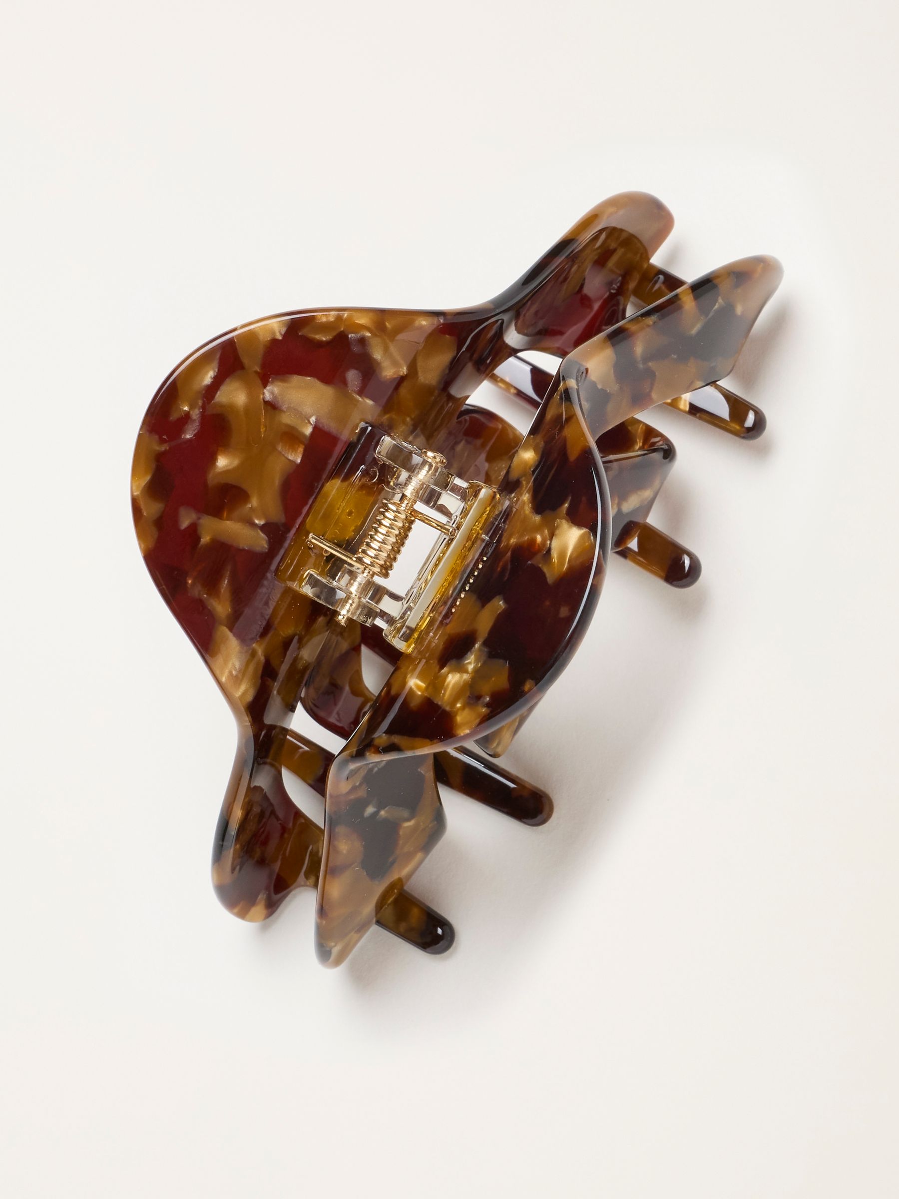 Tortoiseshell Brown Claw Clip - Image 2 of 2
