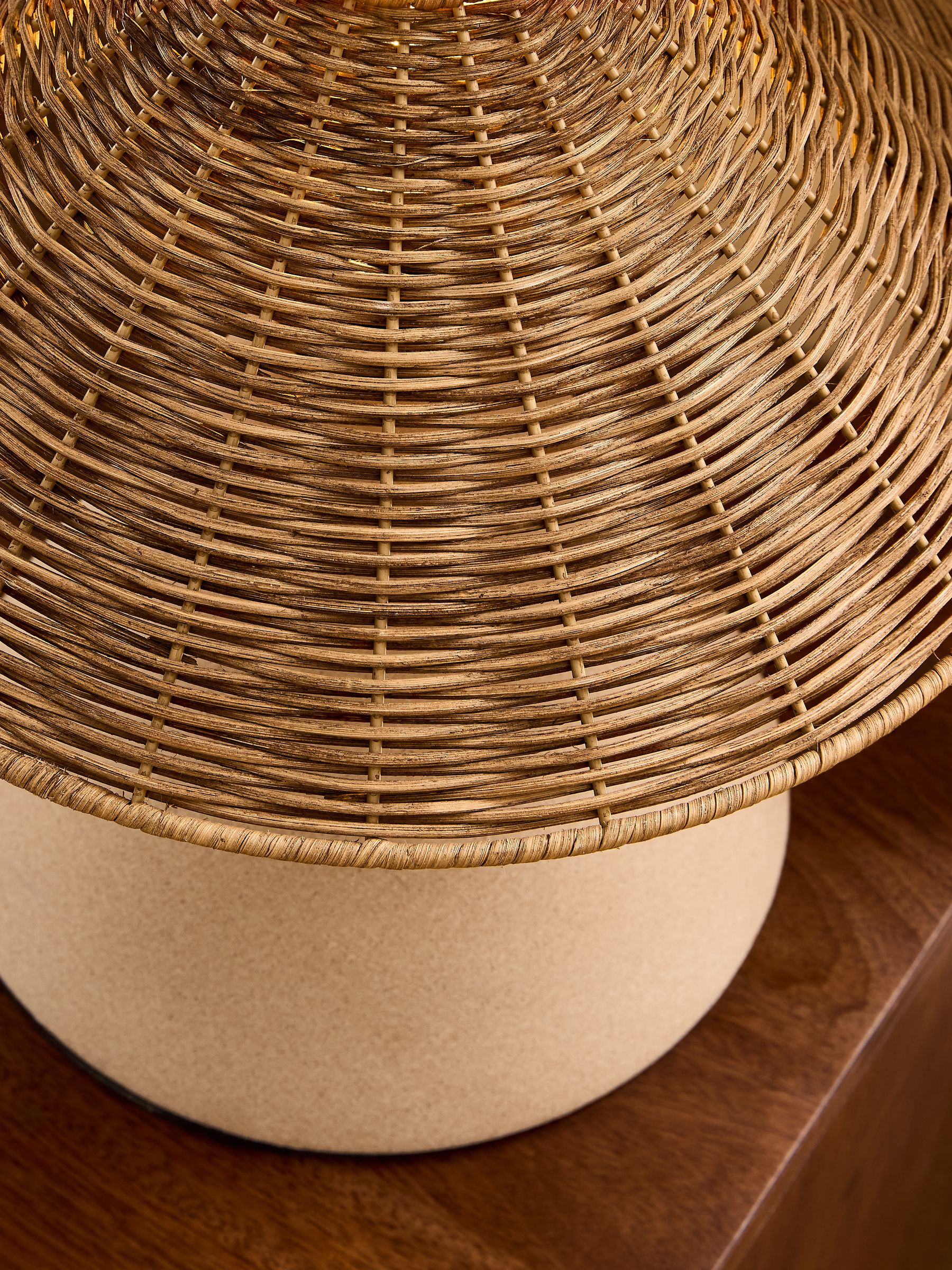 Marlowe Ceramic Table Lamp in Natural - Image 3 of 5