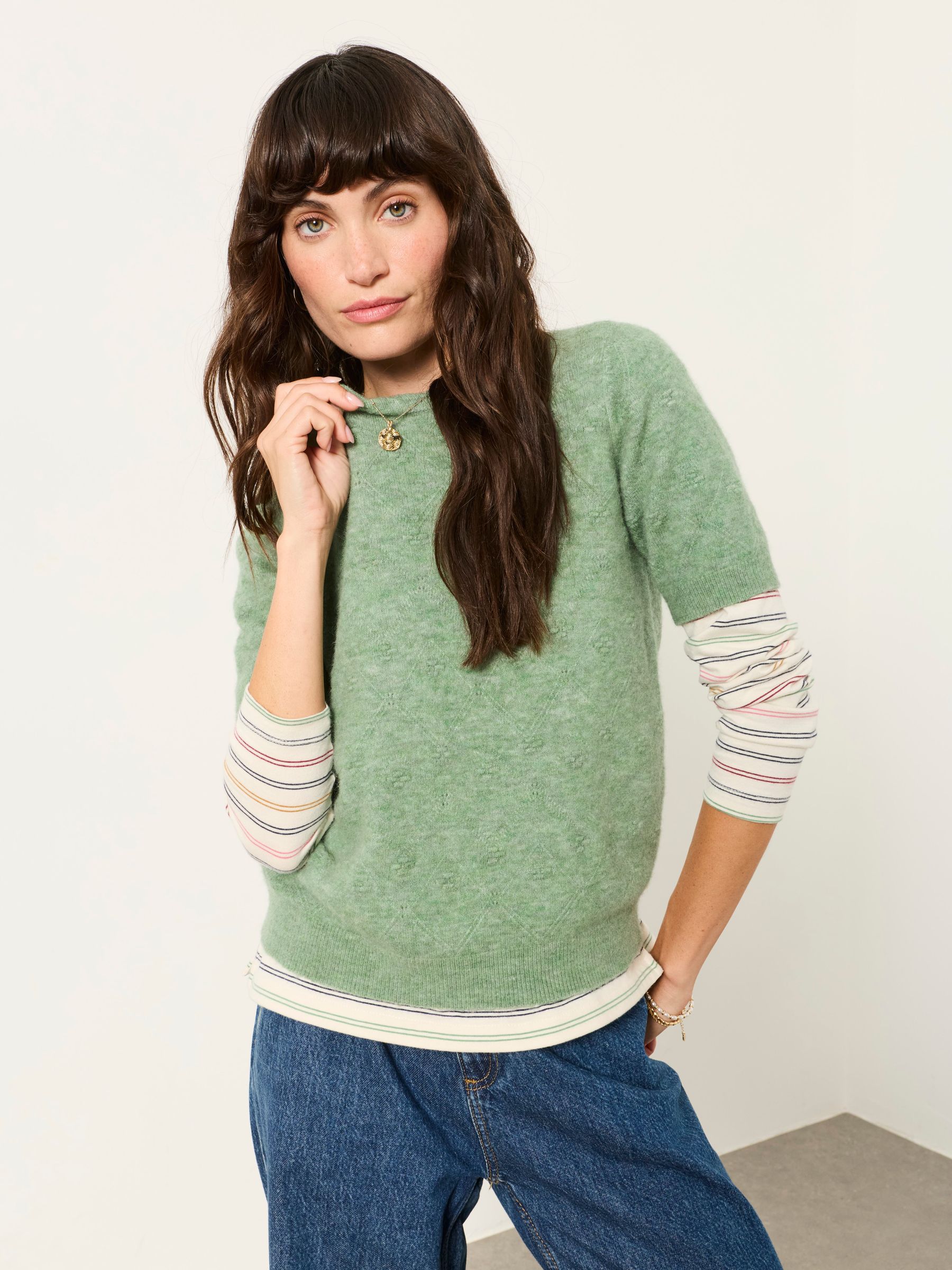 Green Halle Knitted Top - Image 1 of 6