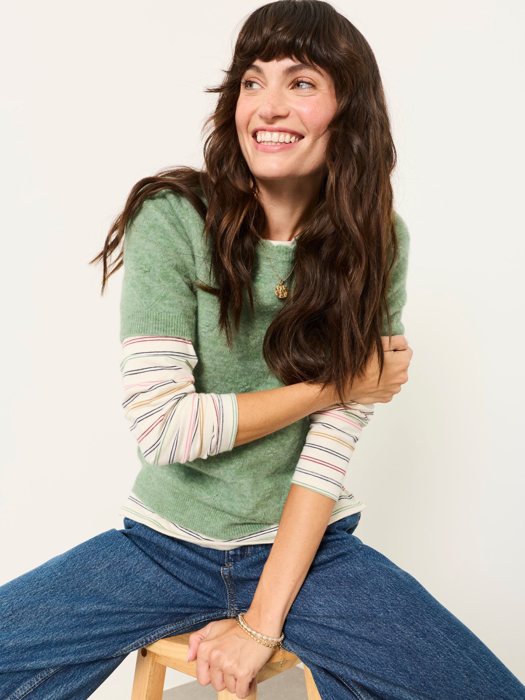 Green Halle Knitted Top - Image 4 of 6