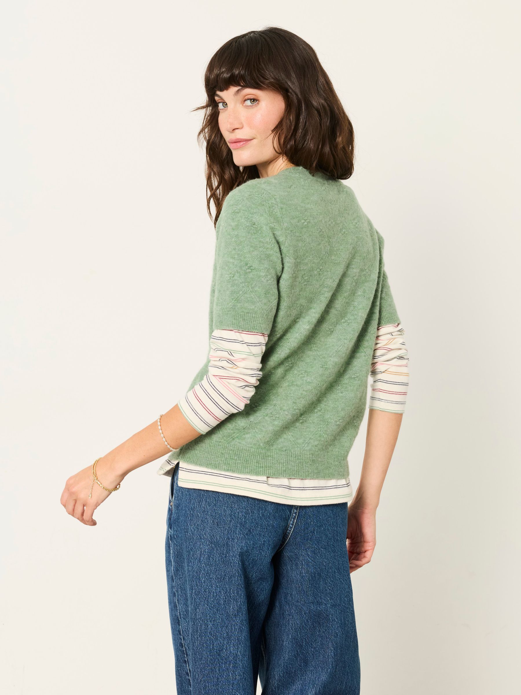 Green Halle Knitted Top - Image 5 of 6