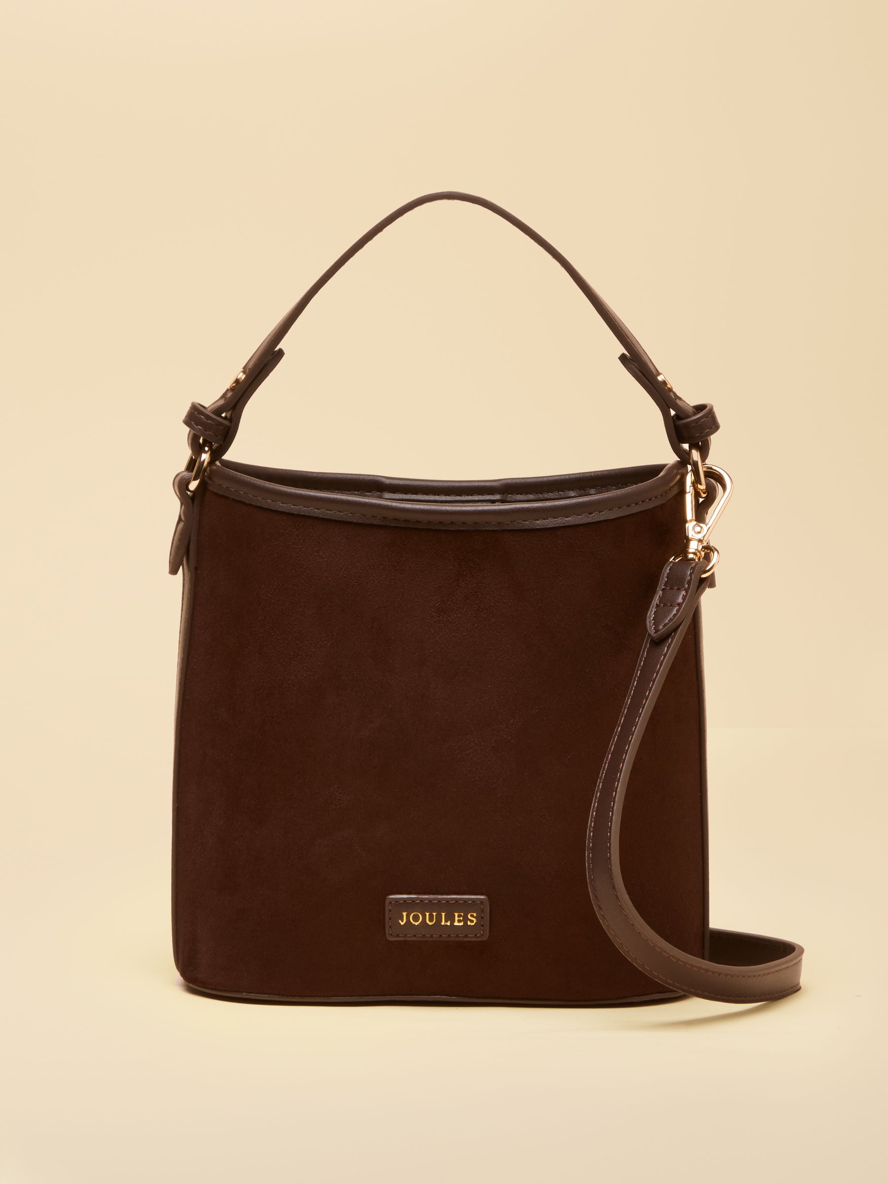 Chocolate Brown Bucket Bag - Image 1 of 9 Chocolate Brown Bucket Bag - Image 1 of 9