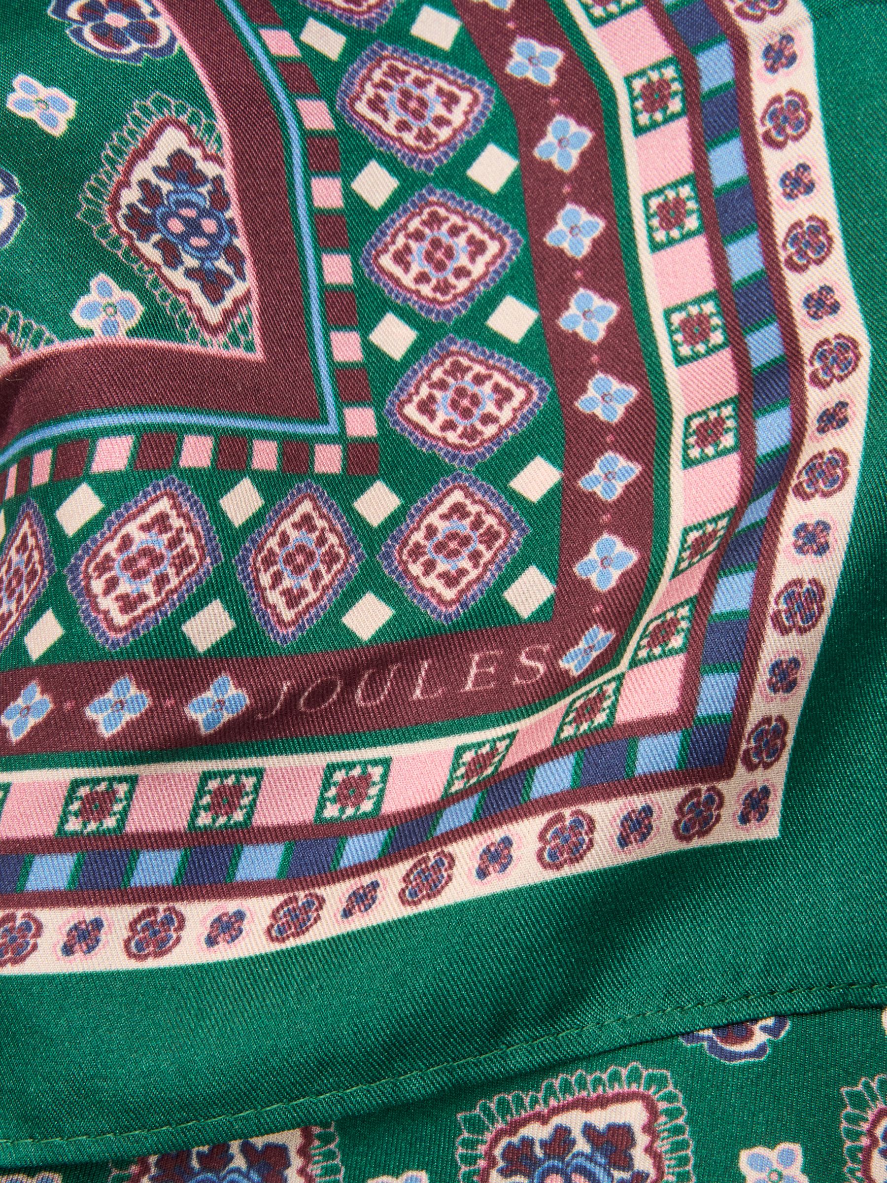 Elsie Green 100% Silk Square Scarf - Image 6 of 6