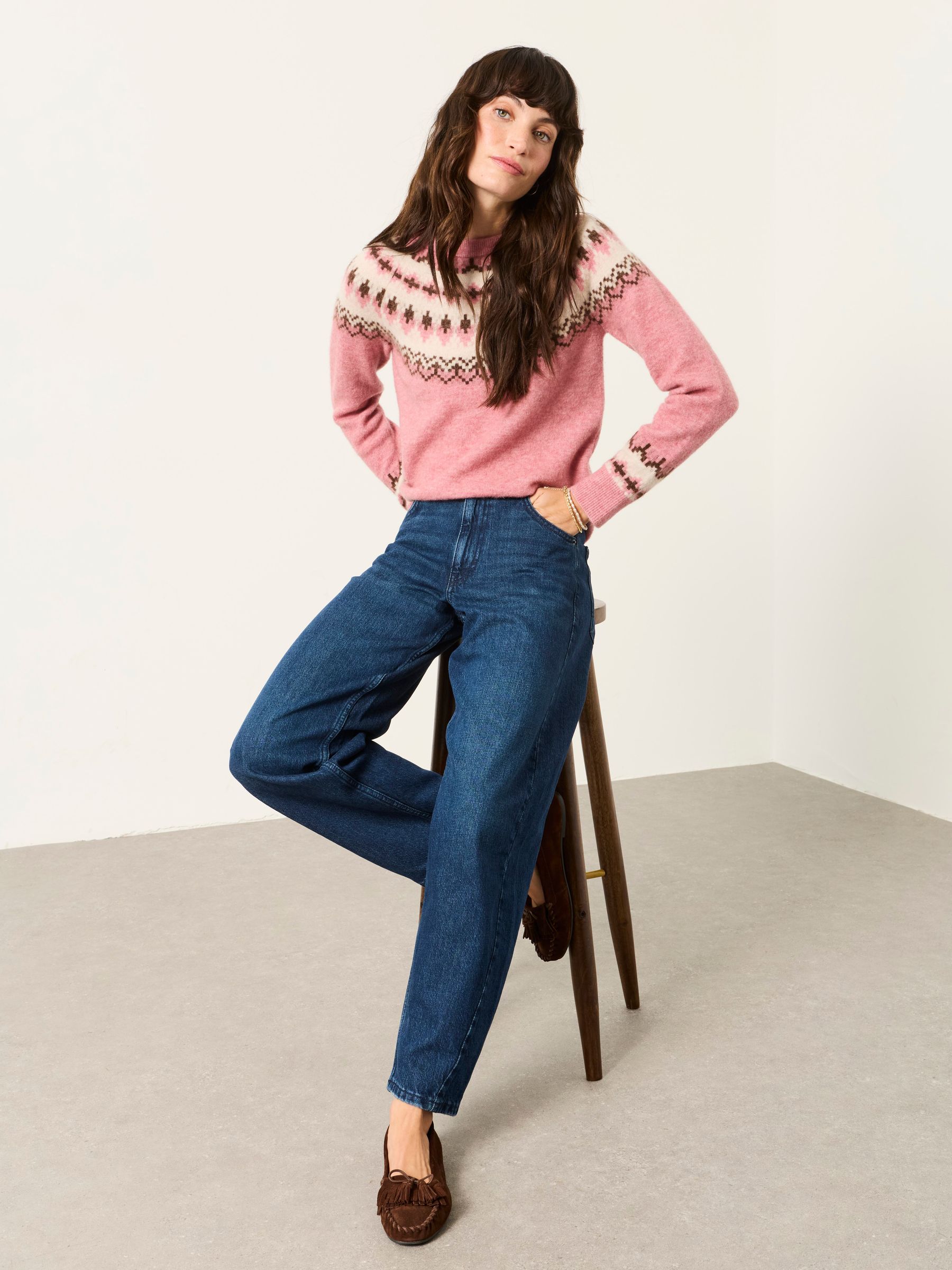 Camber Ink Petite Barrel Jeans - Image 6 of 7