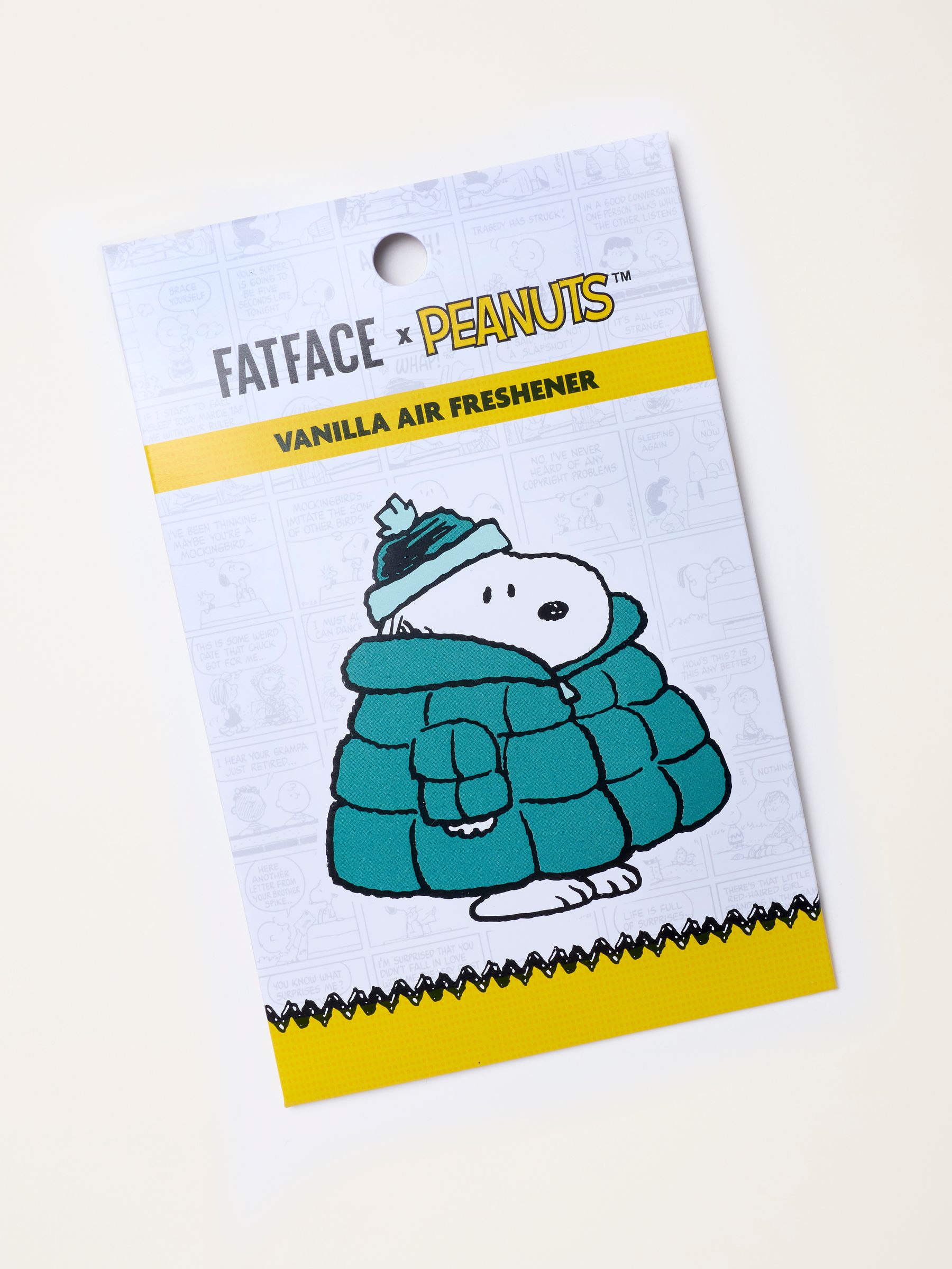 Teal Blue Snoopy Vanilla Scent Air Freshener - Image 1 of 3