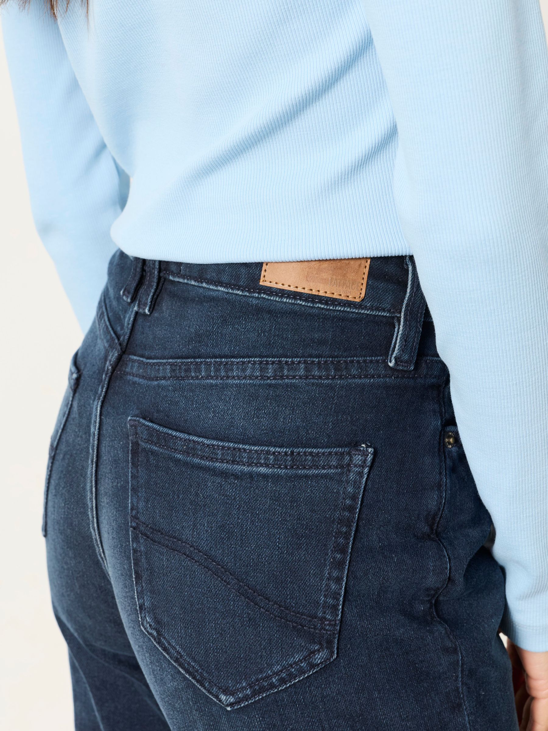 Carmel Ink Petite Comfort Straight Jeans - Image 5 of 6