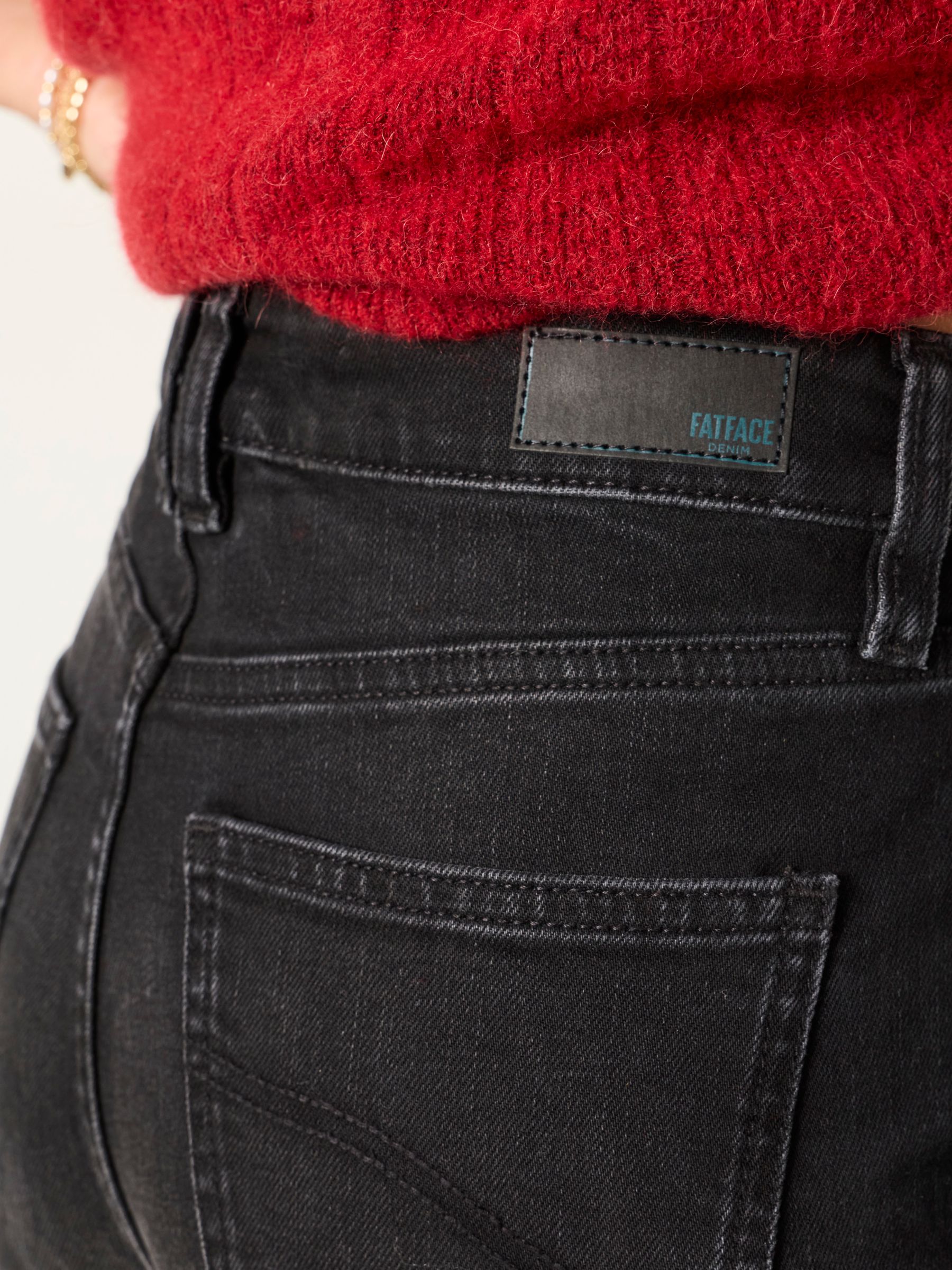 Carmel Washed Black Petite Washed Jeans - Image 5 of 7