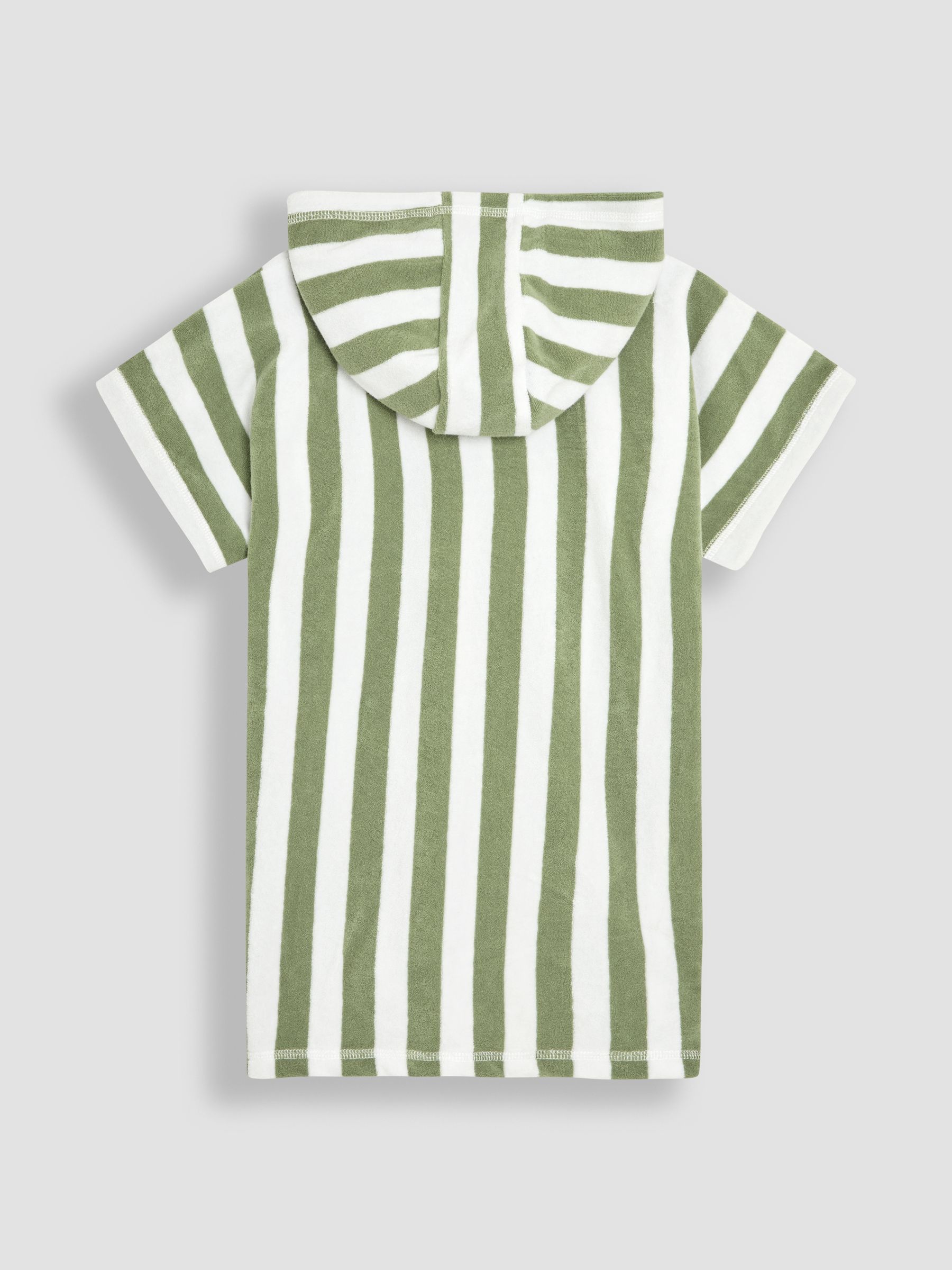 Green Stripe Lion Hooded Poncho Towel - Image 2 of 4