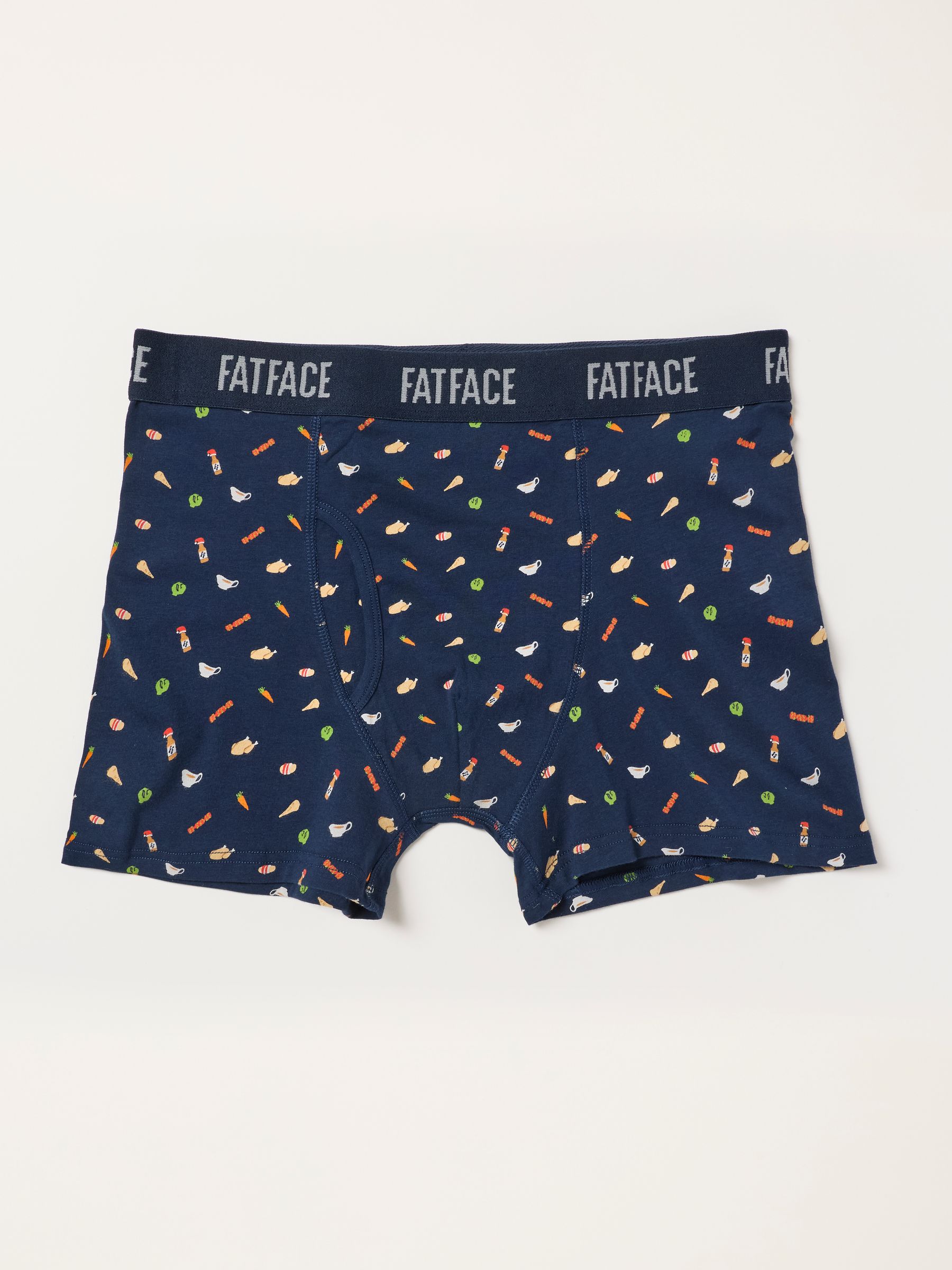 Red Christmas Dinner Boxers in a Cracker - Image 1 of 3