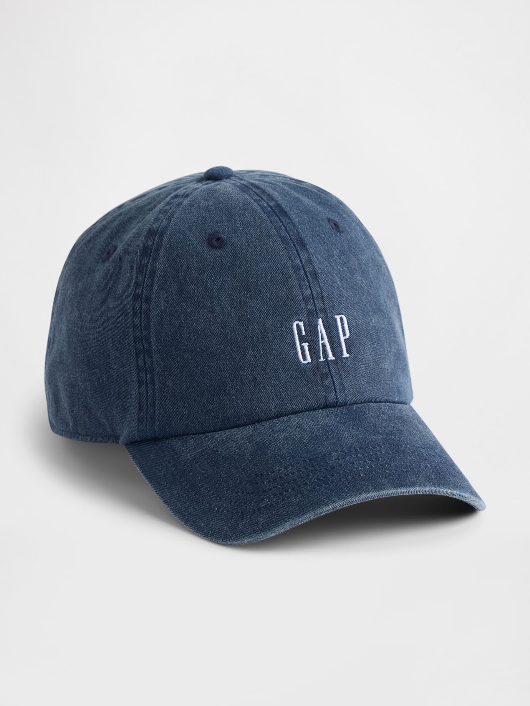Dark wash Logo Baseball Hat - Image 1 of 2