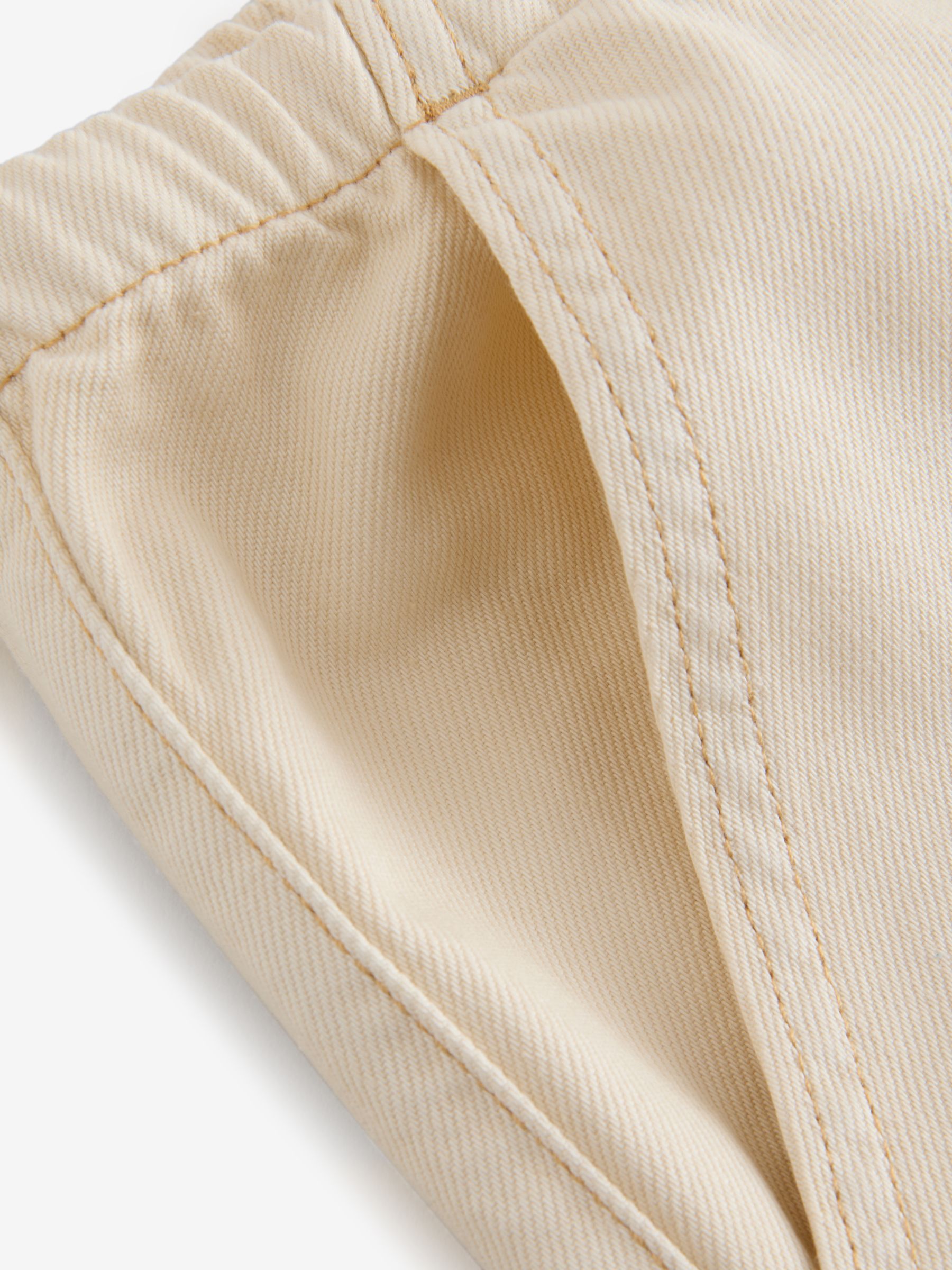 Cream Low Rise Easy 90's Loose Cropped Jeans - Image 4 of 5