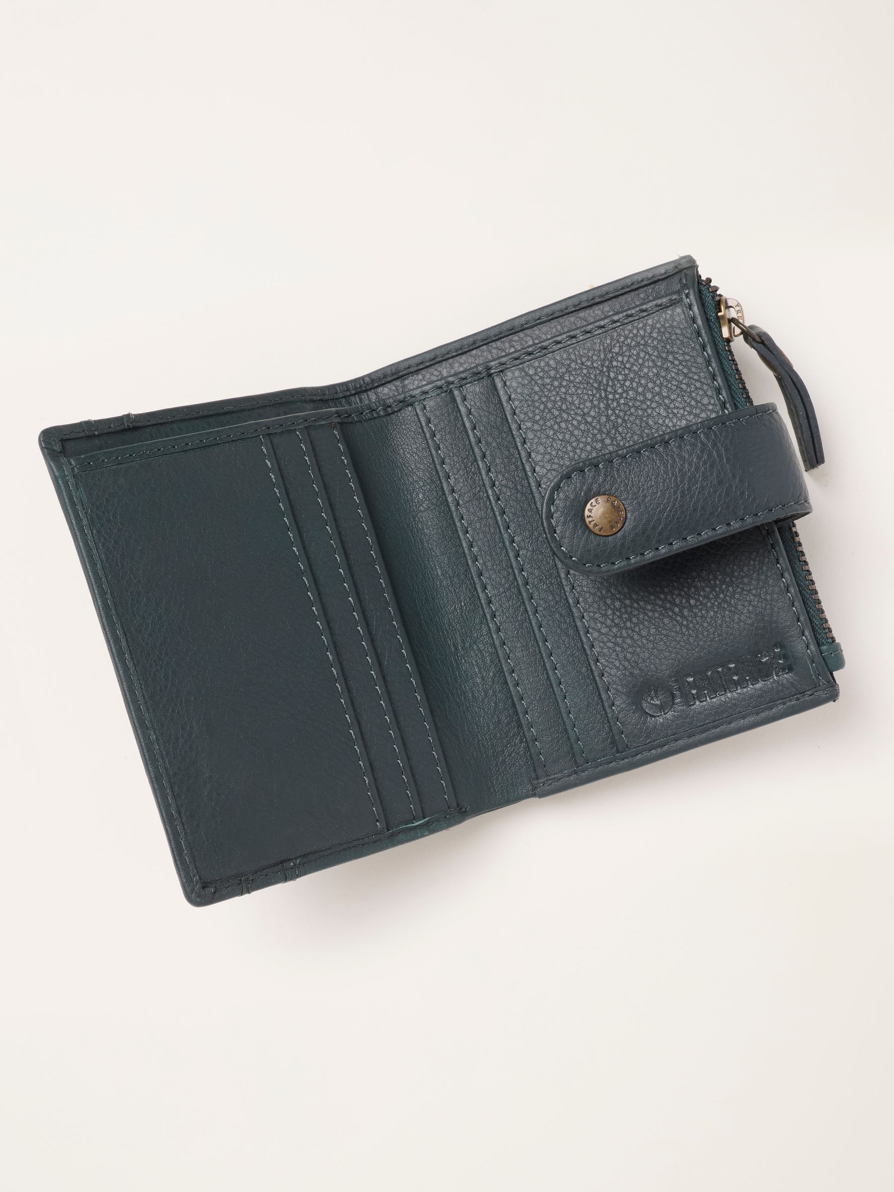 Teal Blue Leather Cardholder - Image 2 of 3
