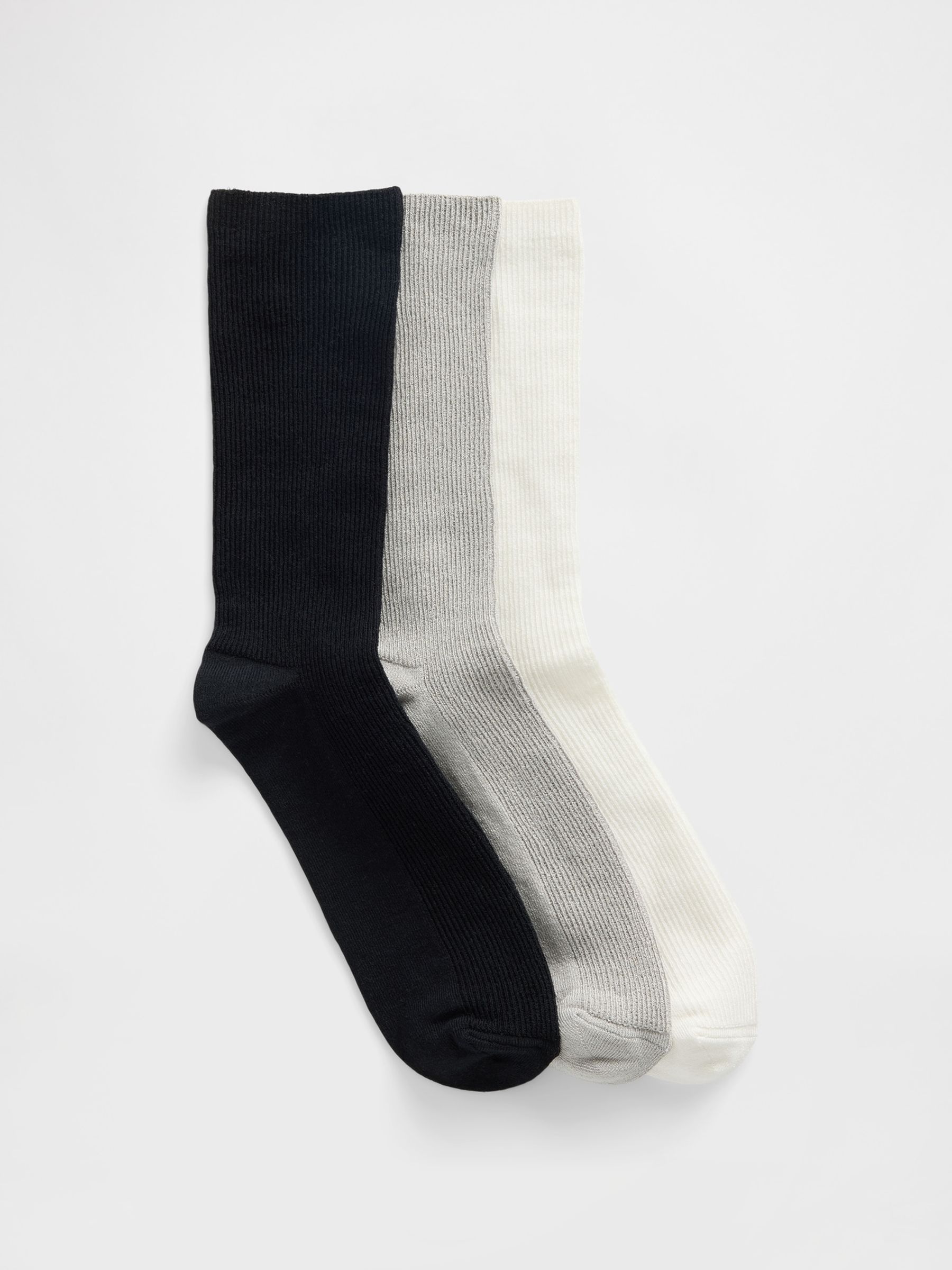 Multi Crew Socks 3 Pack - Image 1 of 2 Multi Crew Socks 3 Pack - Image 1 of 2