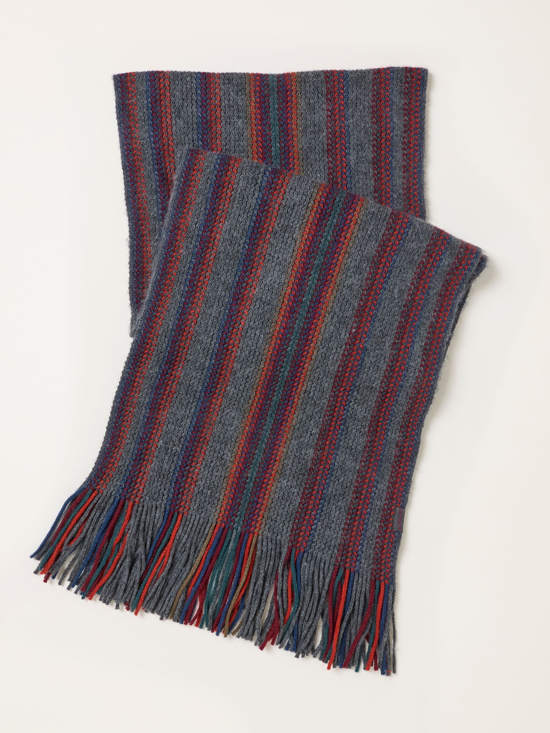 Multi Vertical Stripe Scarf - Image 3 of 3