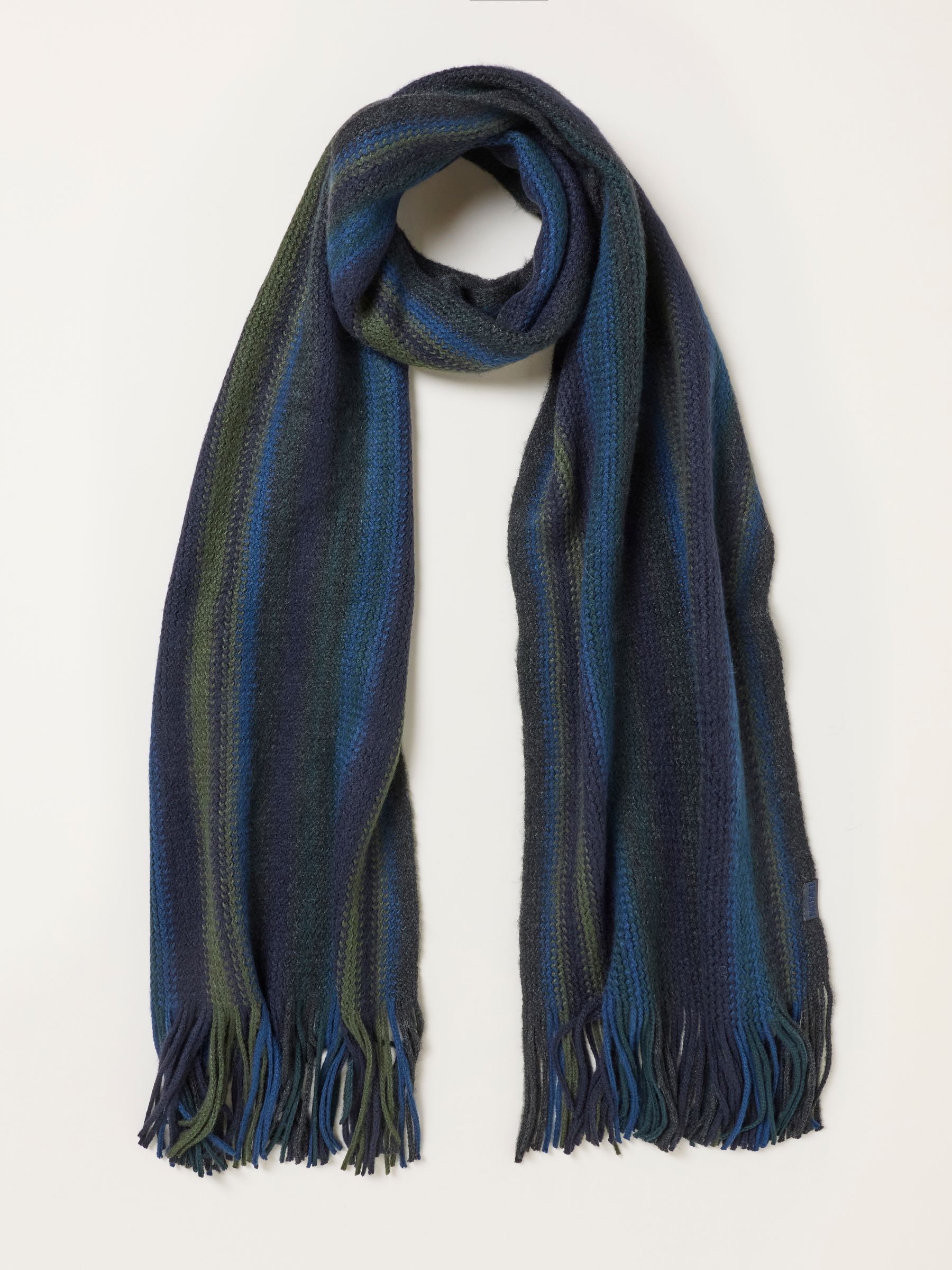 Green Vertical Stripe Scarf - Image 1 of 3